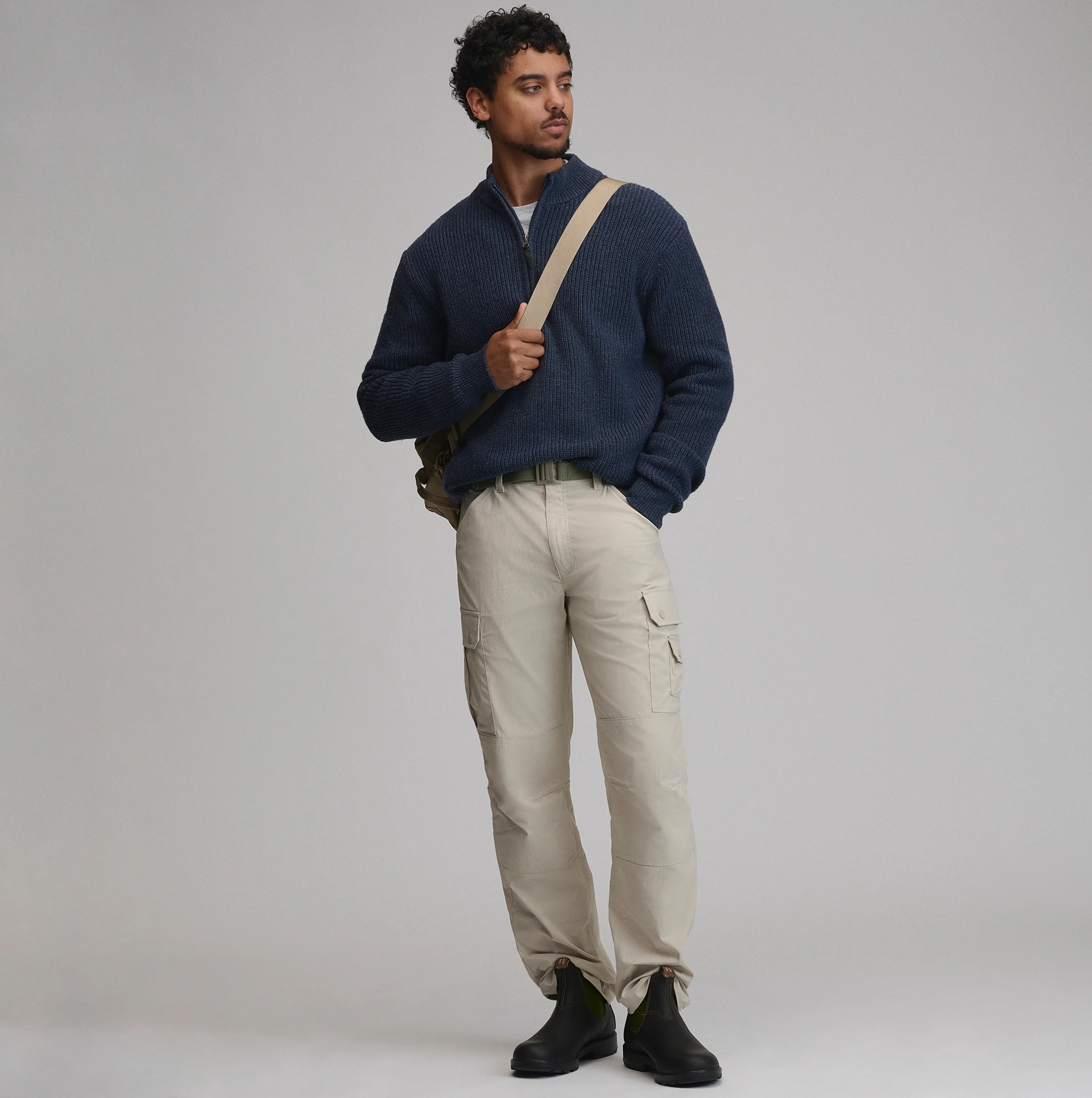 Men's Fletcher Bay Quarter-Zip Sweater
