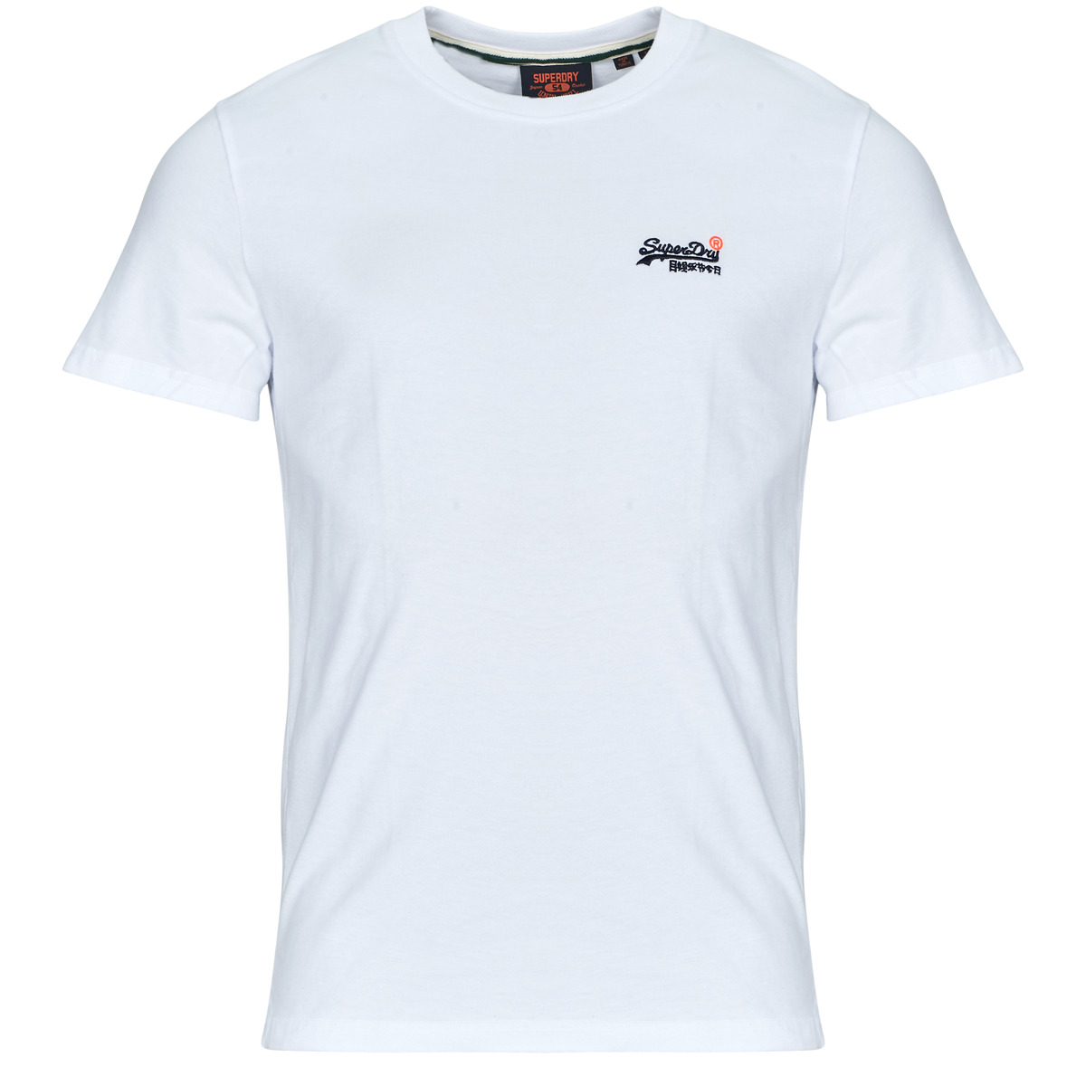 Superdry - Essential Contrast Emb Tee - Optic
