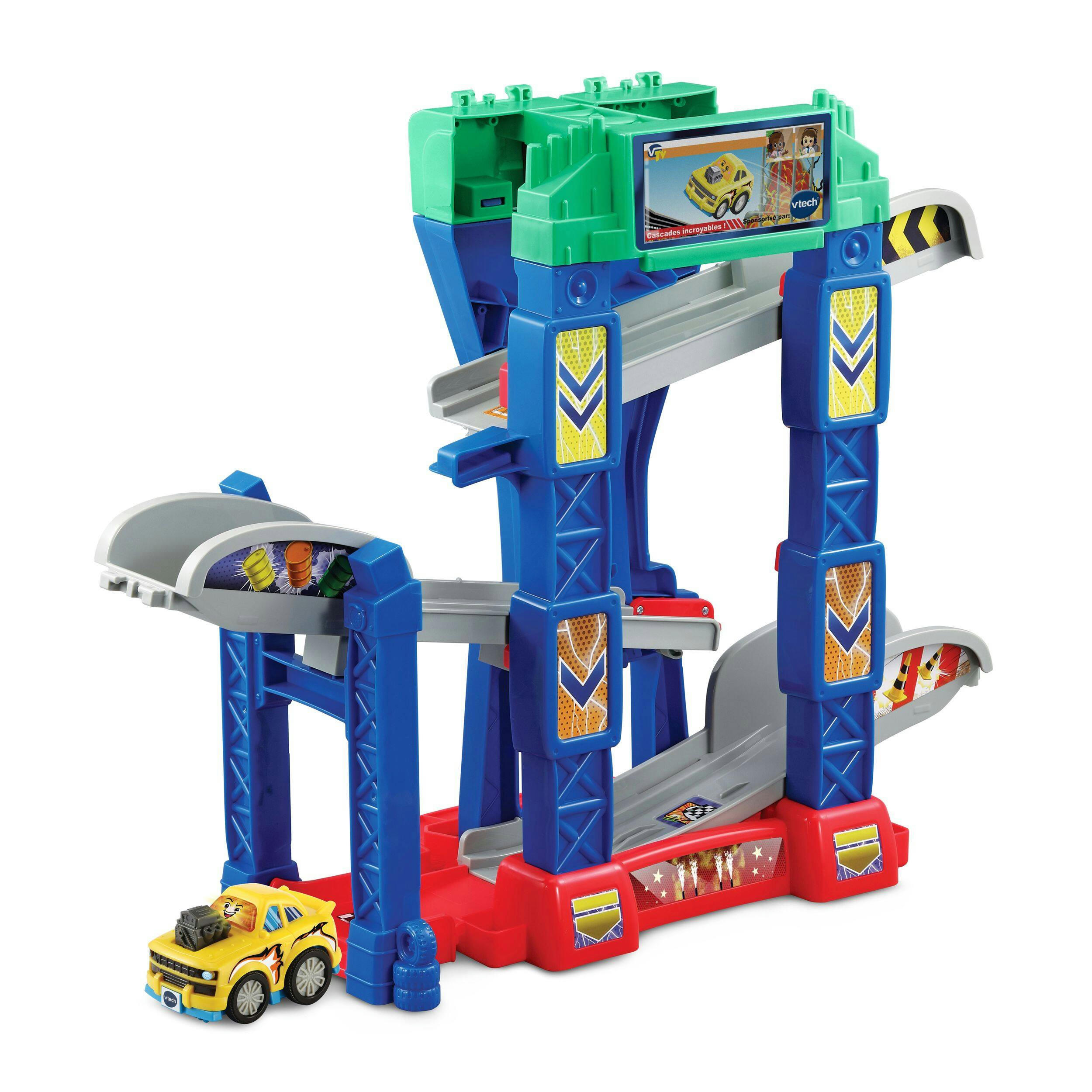 VTech Go! Go! Smart Wheels 4-in-1 Zig-Zag Raceway, French