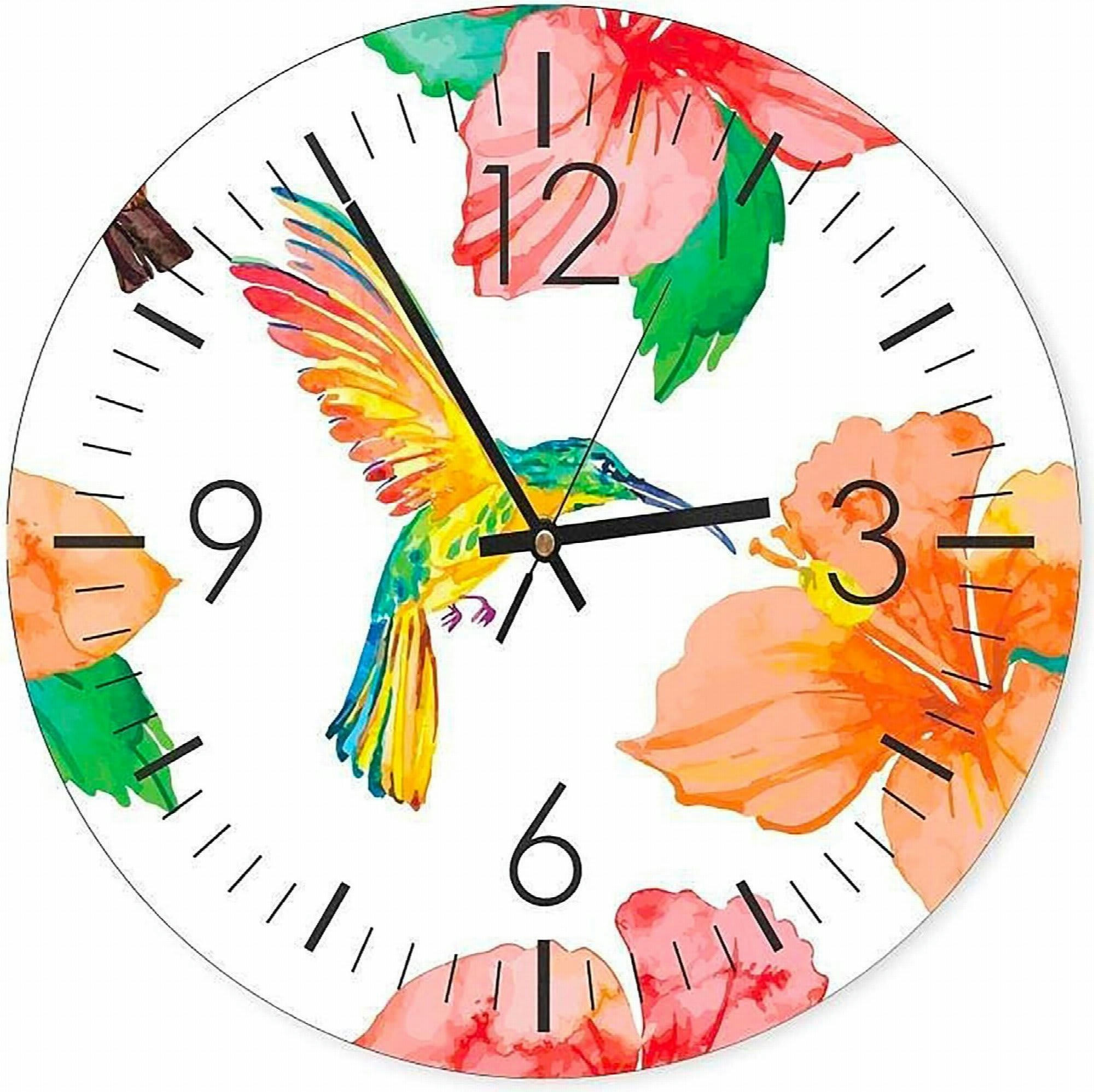- Horloge colibri orange D60