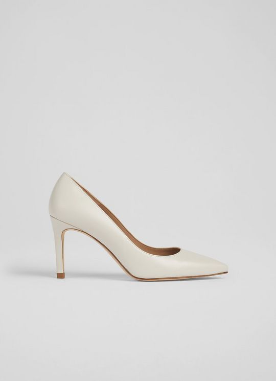 Classic Floret Nude 1 Leather Pointed Toe Courts
