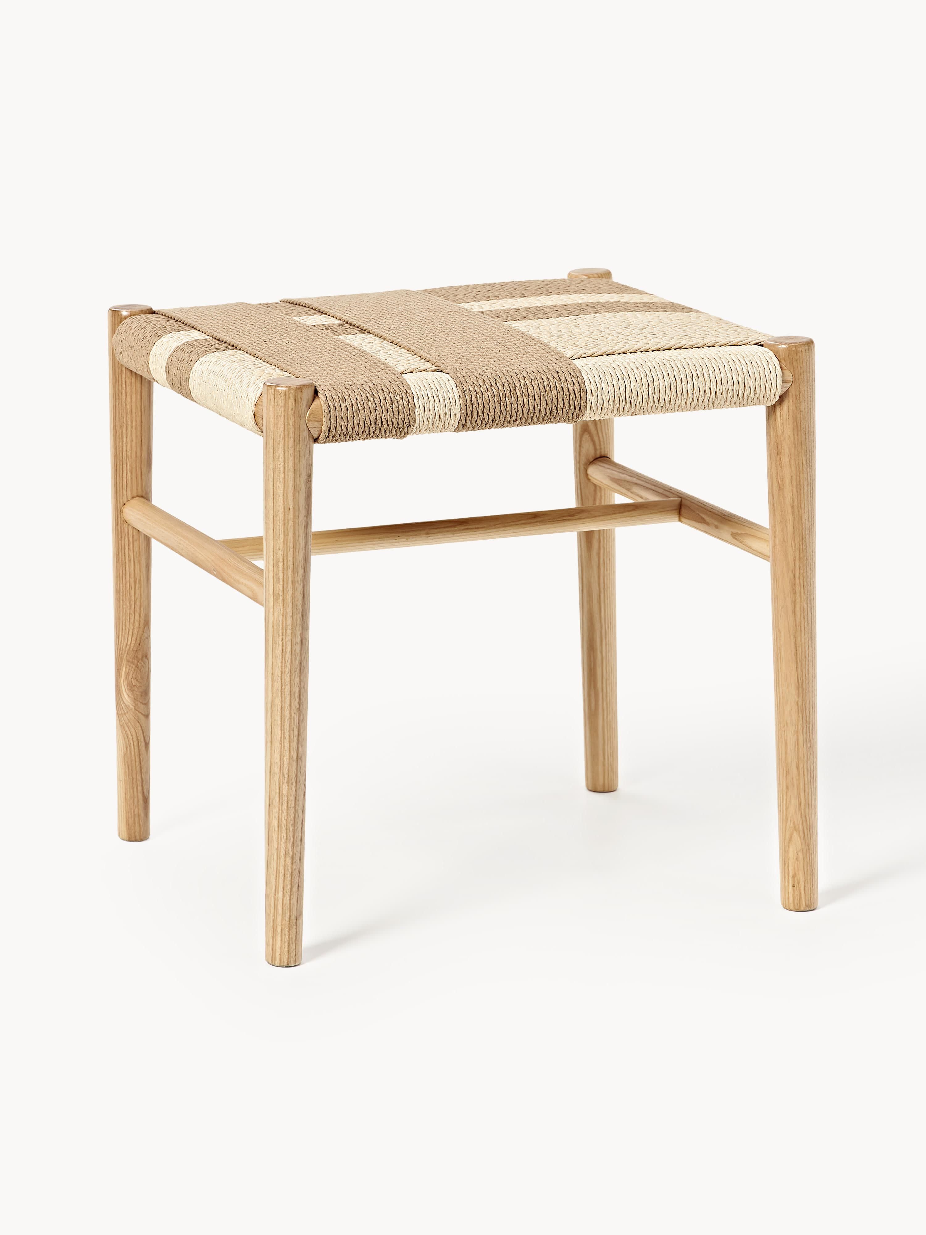 Hocker Mani aus Eschenholz
