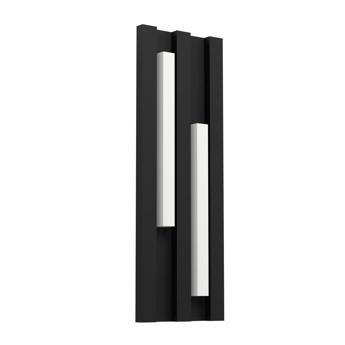 EGLO wandlamp buiten Fandina - led - 41,5 cm - zwart/wit