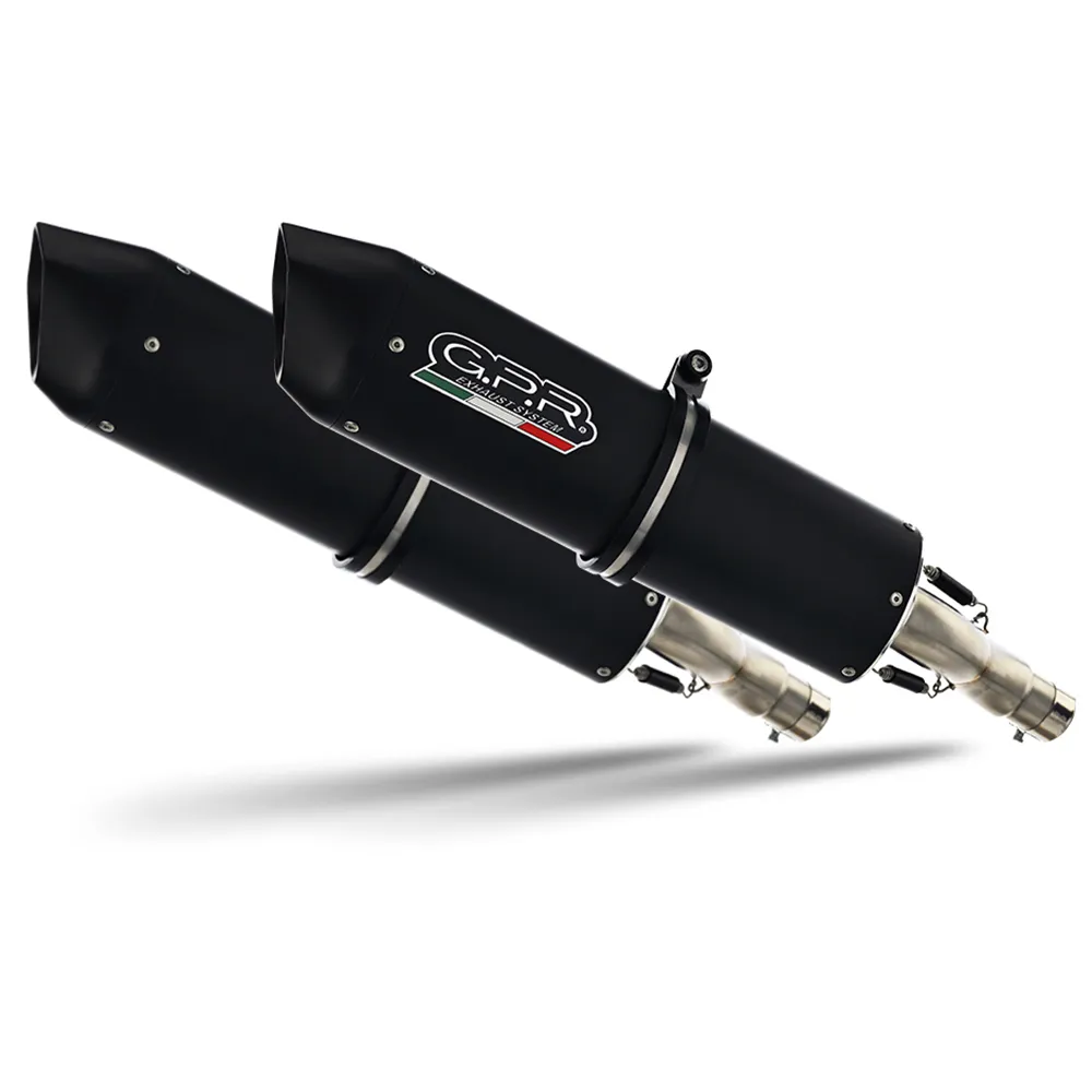 Gpr Exclusive Furore-X Inox With Catalyst Kawasaki ZZR 1400 12-16 Homologated Slip On Muffler