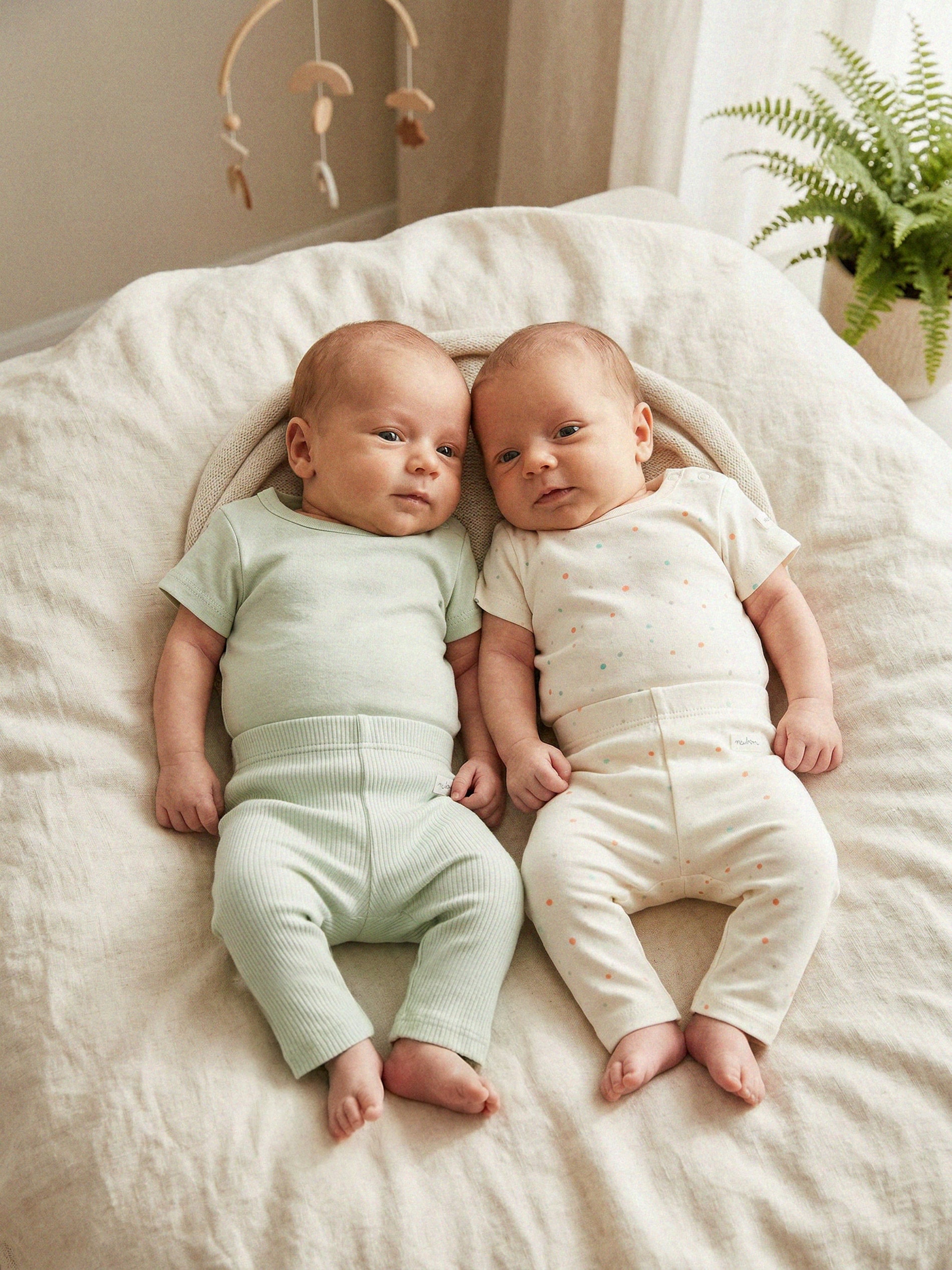 Bawełniane legginsy 2 pack