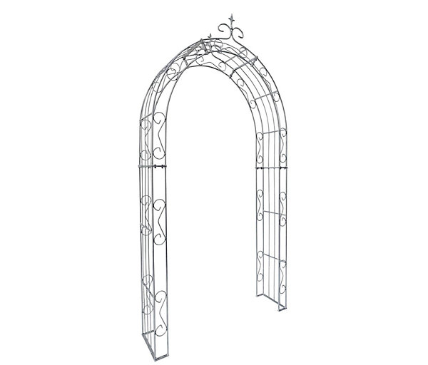 Arche de jardin LEA with pointu arrond - 120 cm Galvanisé