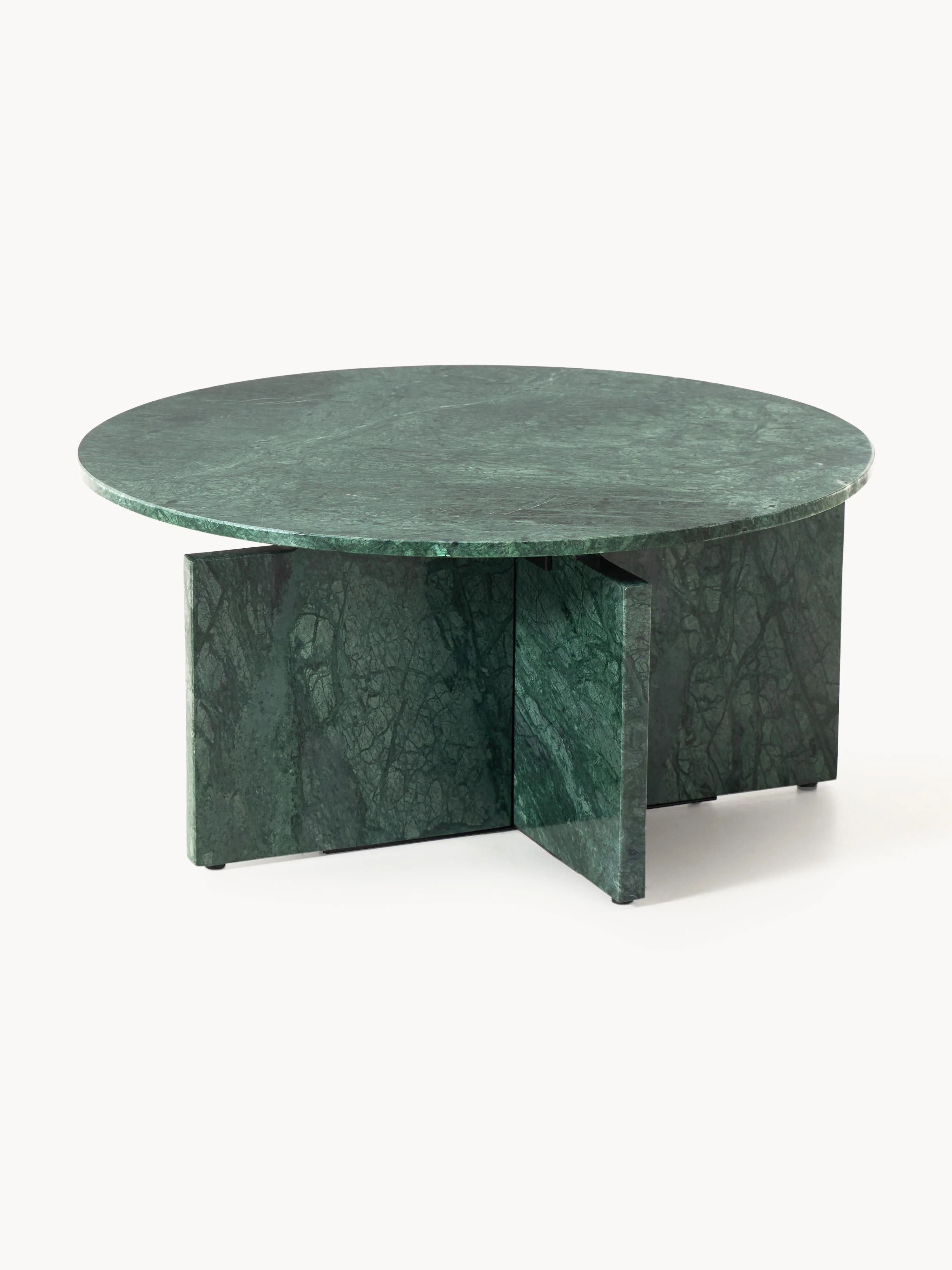 Runder Couchtisch Marisa aus Marmor