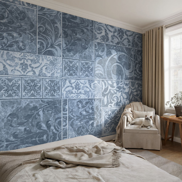 Tapeta Ornamenty roślinne ekologiczna bez kleju flizelina 104x70