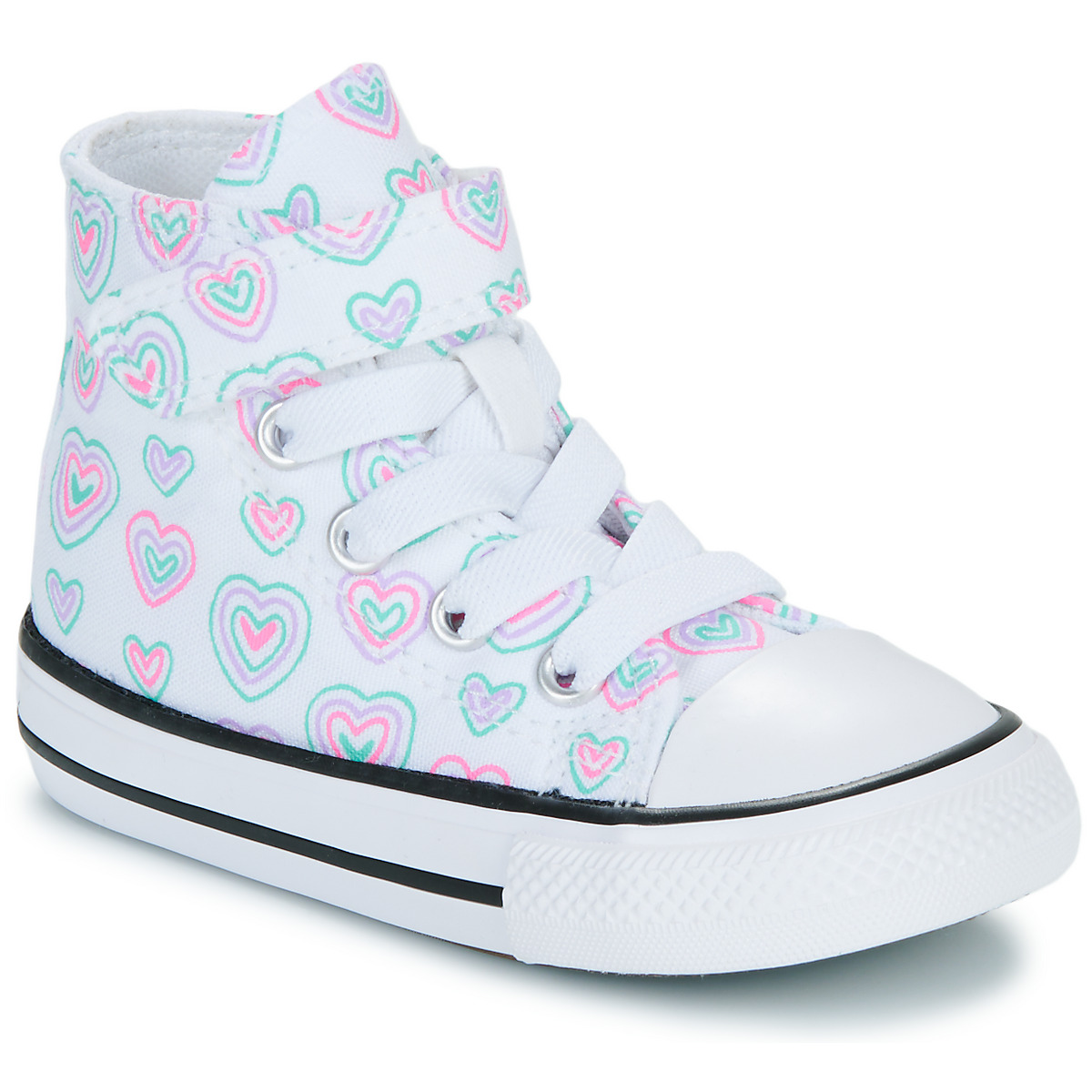 Converse - CHUCK TAYLOR ALL STAR HEARTS EASY-ON - Multicolour