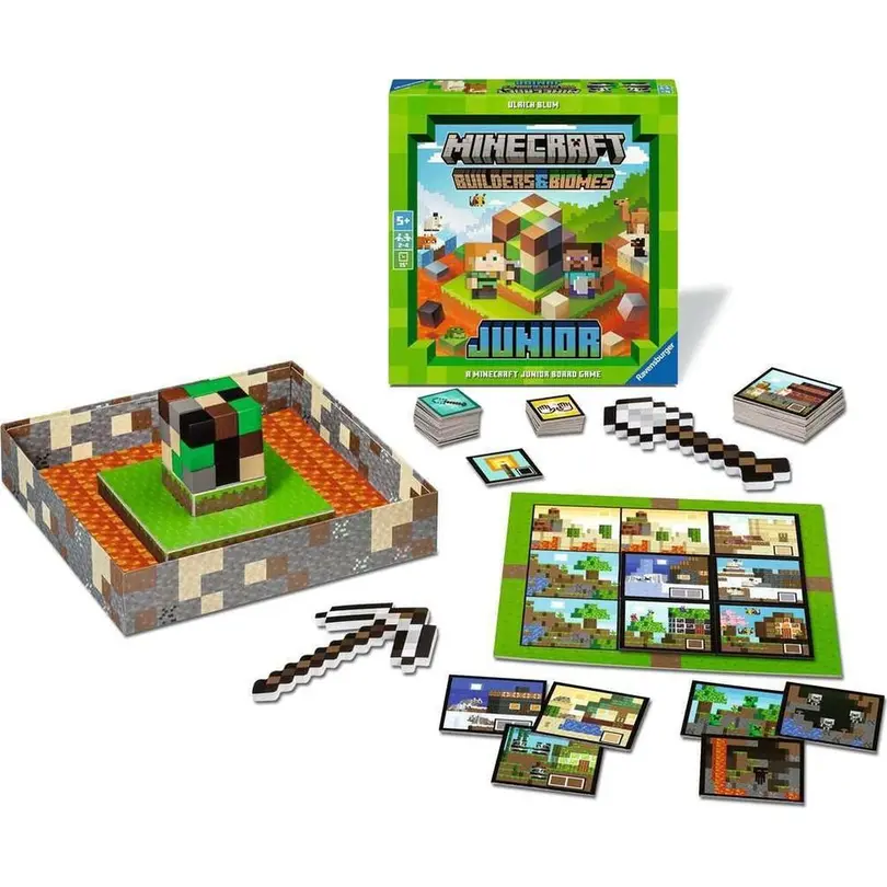 Familienspiel Minecraft Builders and Biomes