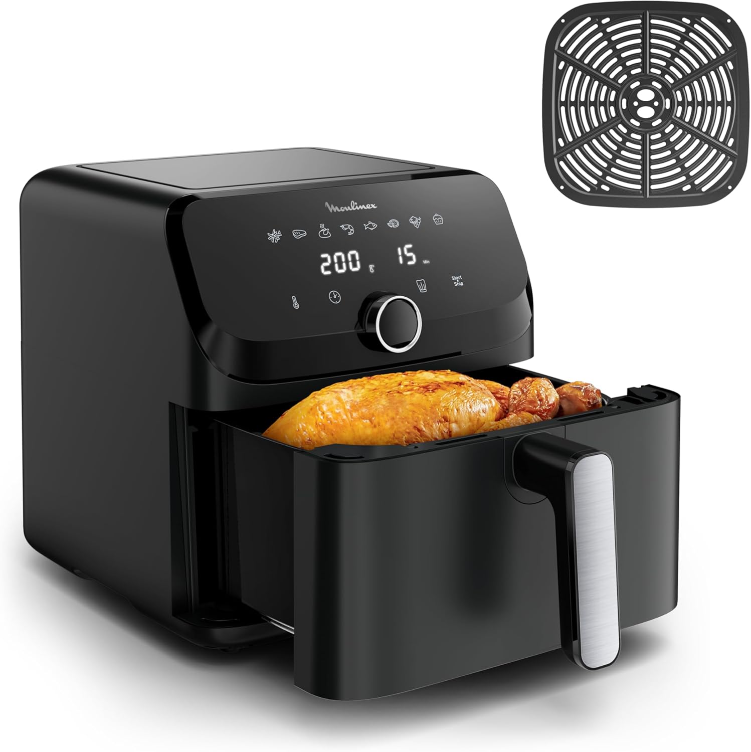 Moulinex Easy Fry Mega, compact air fryer, Mono drawer 7.5 L