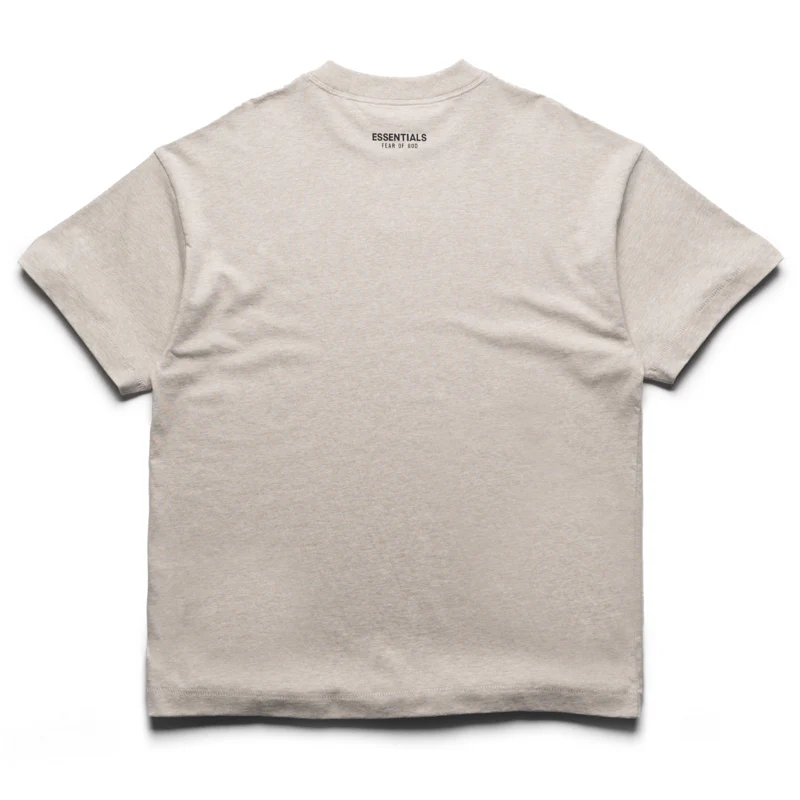 Fear Of God Essentials Vintage Fit Tee - Heather Stone