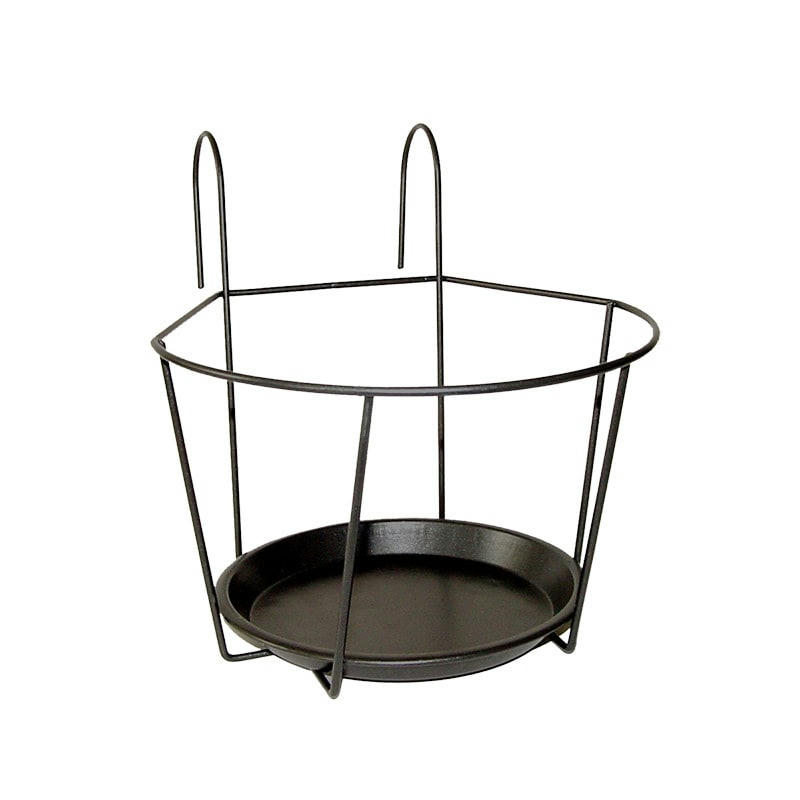 - Support pot rond pour balcon 14 cm