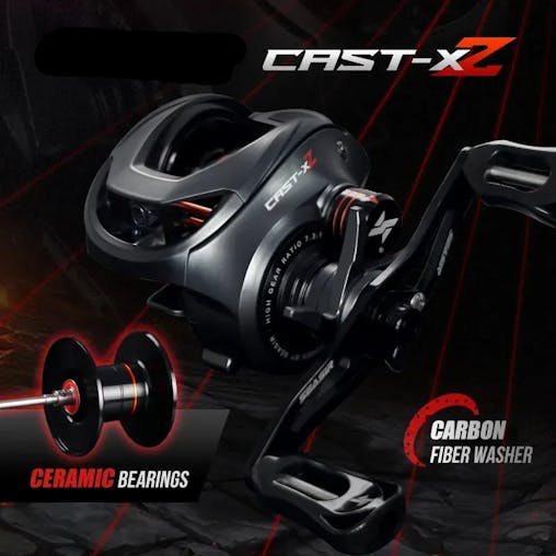 NNEOBA Baitcasting 9KG Drag Reel Dual Bearing System Right Hand Black