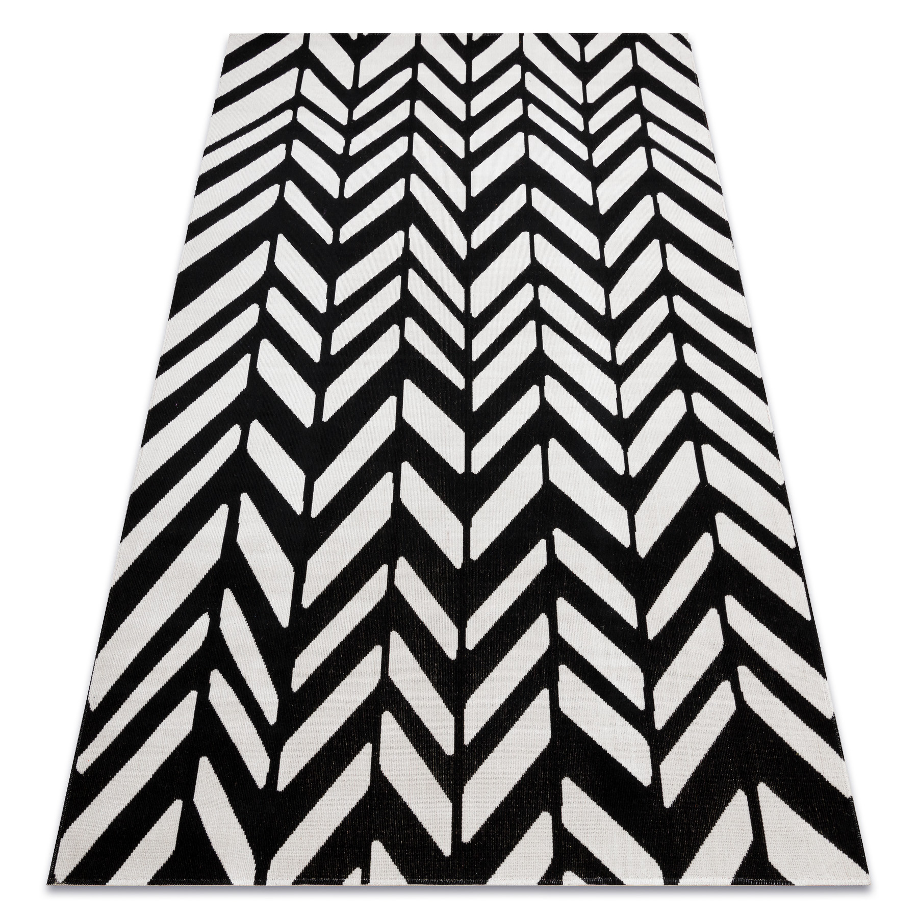 Dywan nowoczesny MUNDO E0571 jodełka, chevron outdoor beż / 120x170 cm