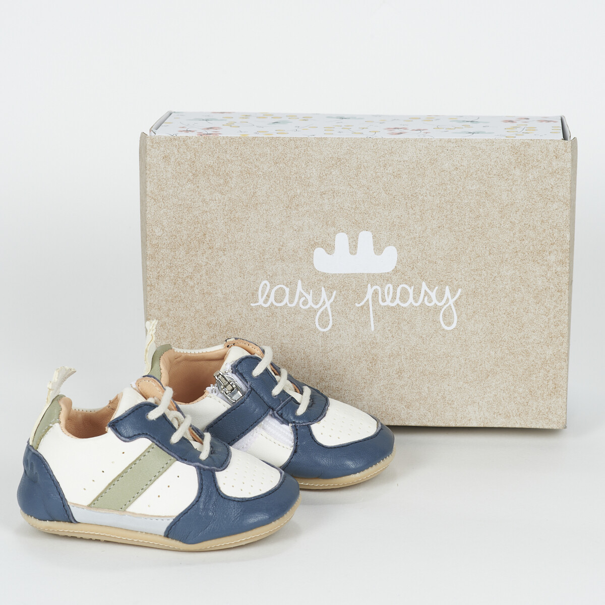 Easy Peasy - MY PRE BASKET LACET - Blue