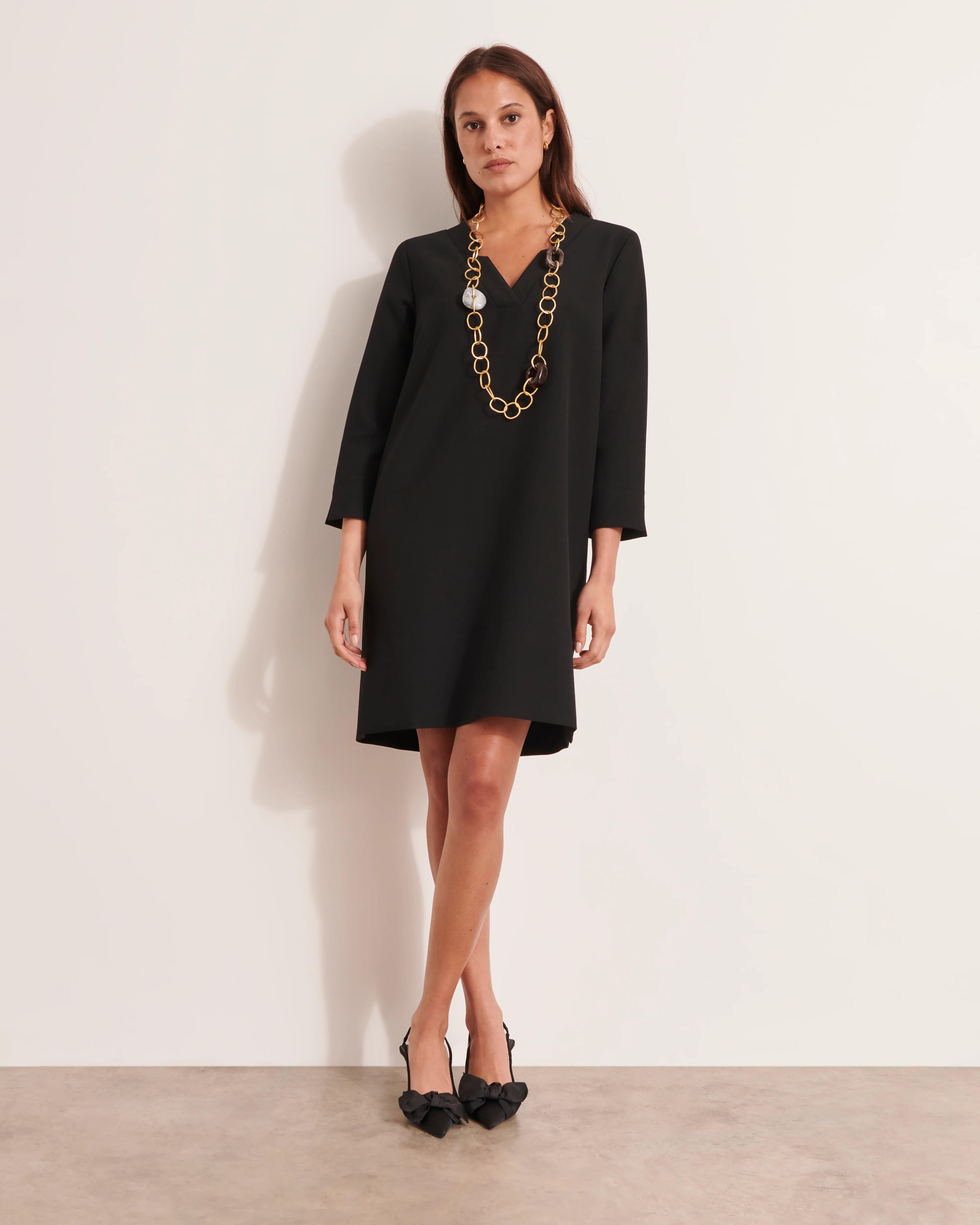 Robe droite stretch ROUGETTE12/12085/500