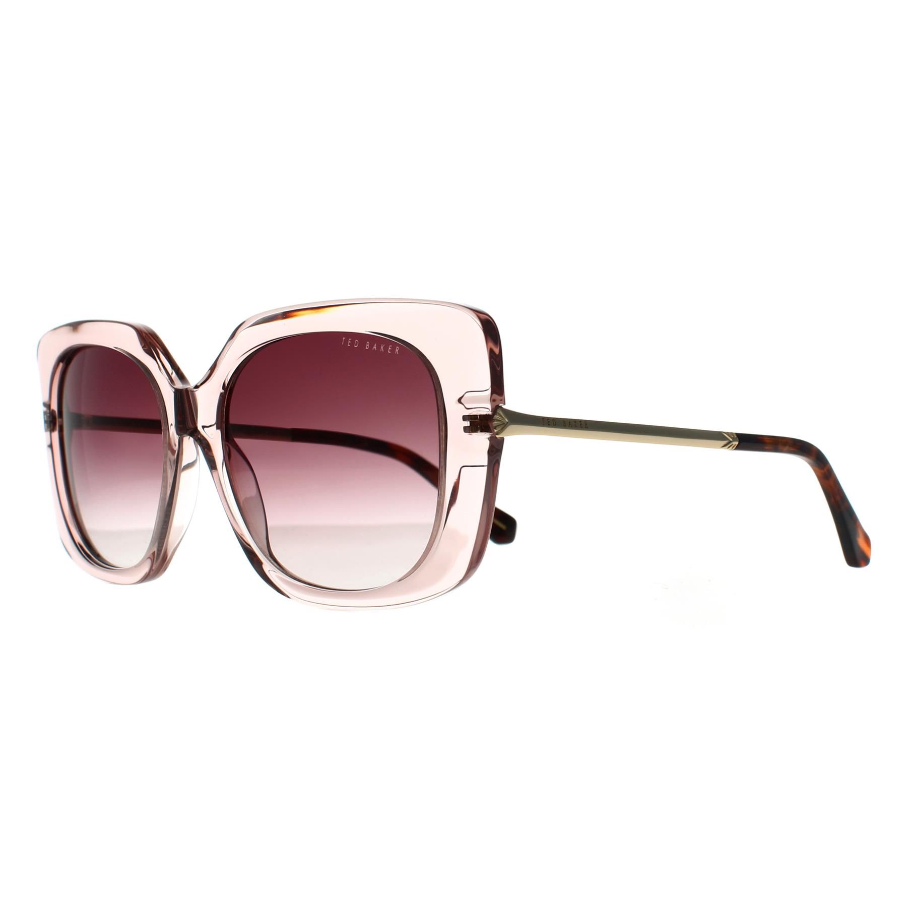 Ted Baker Butterfly Crystal Pink and Gold Brown Gradient TB1732 Heather