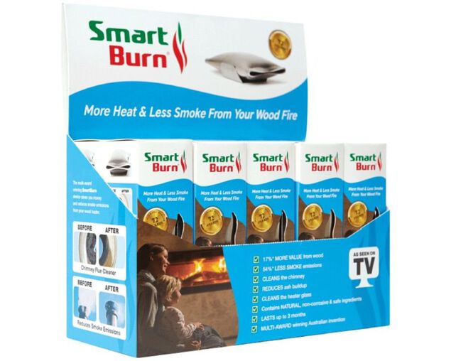 Smart Burn Chimney Flue & Glass Fireplace Cleaner