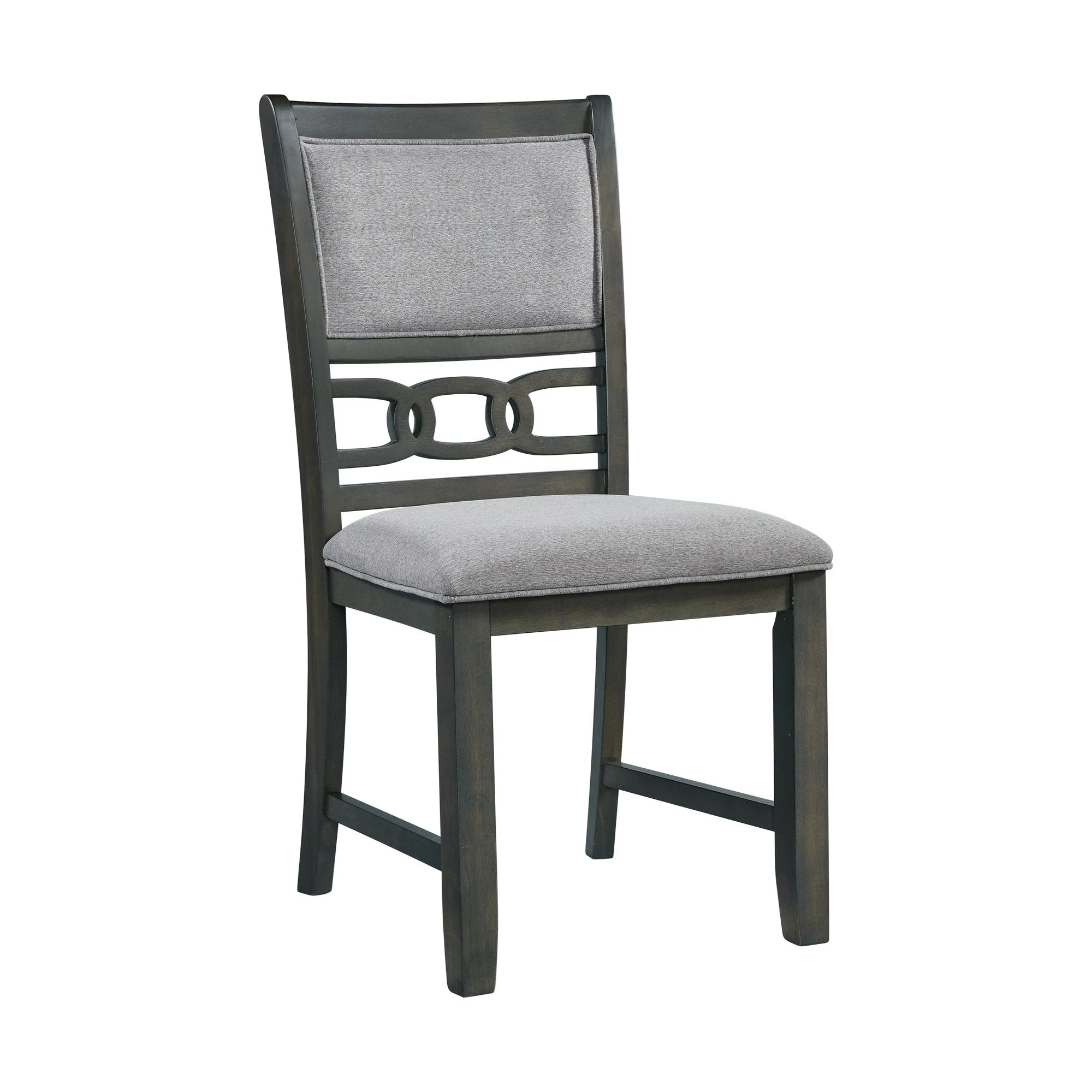 Picket House Furnishings Taylor Grey Upholstered Side Chair Only (Set of 2)