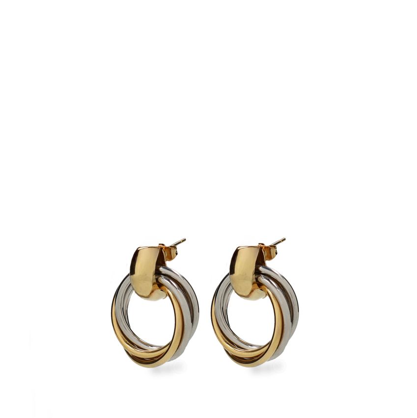 Manfield Gouden zilveren oorknopjes