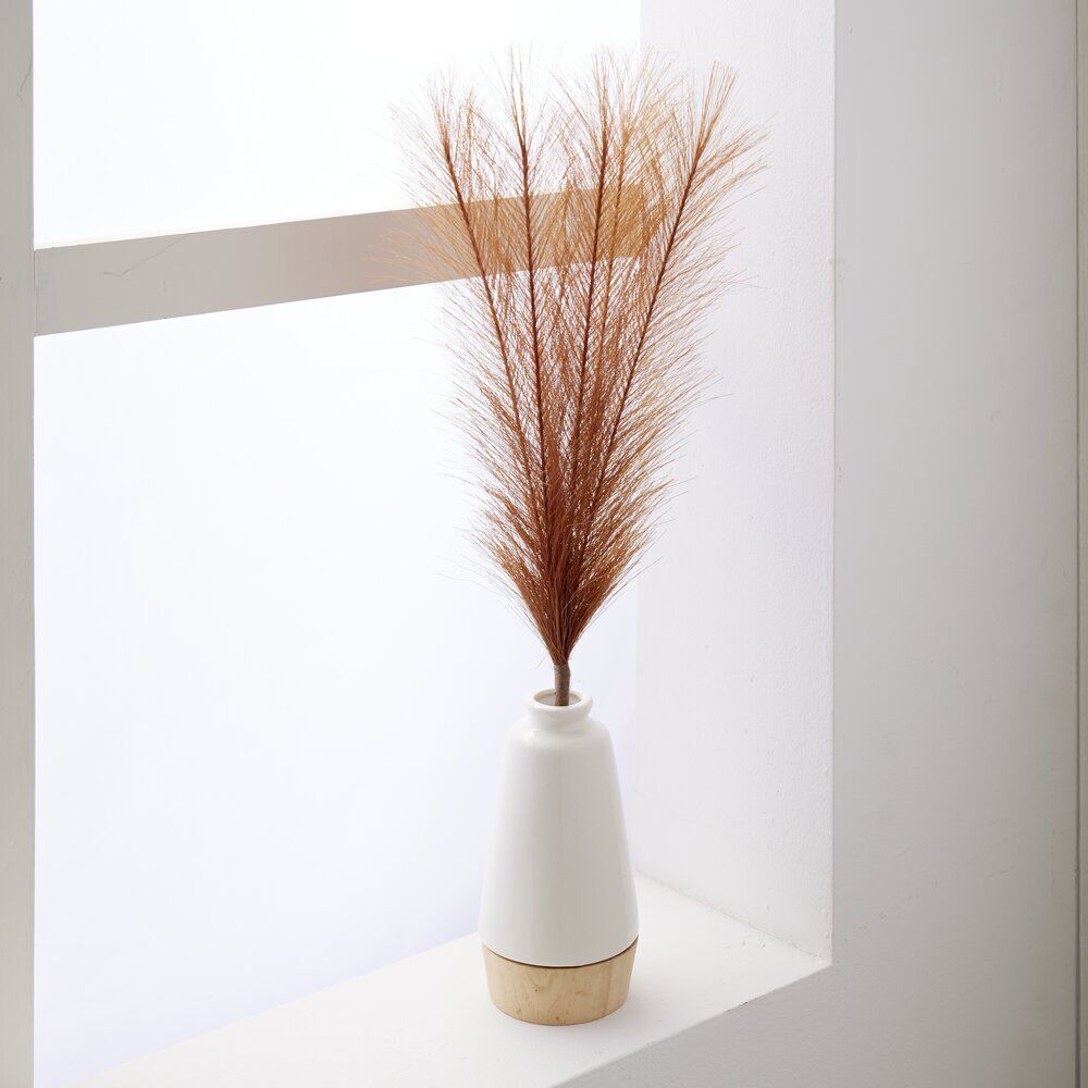 Feuillage artificielle tout doux H43cm (2 modèles)