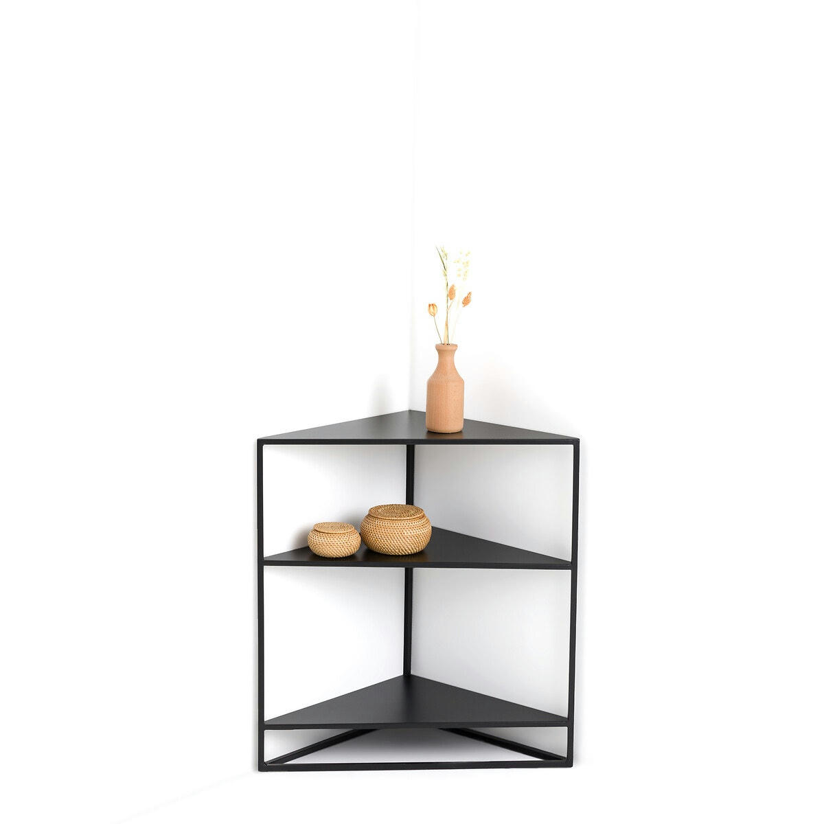 Console d'angle acier, Hiba