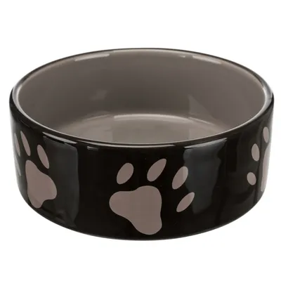 Trixie Ceramic Bowl with Paw Prints