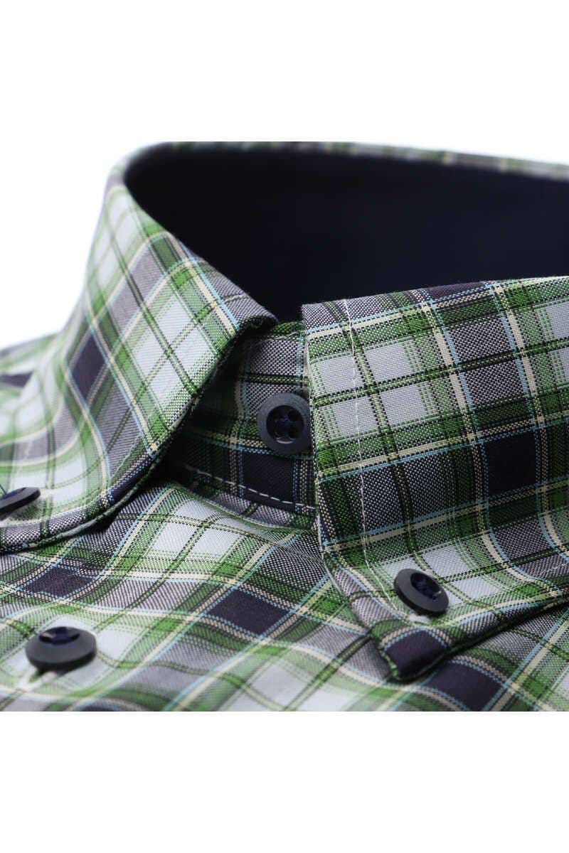 ETERNA Modern Fit Hemd grün, Kariert