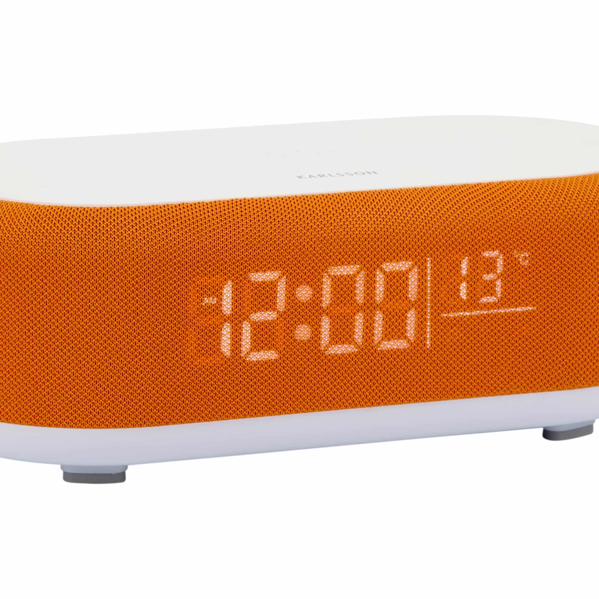 Karlsson - Alarm Clock Vogue w. Phone Charger And Blue Tooth