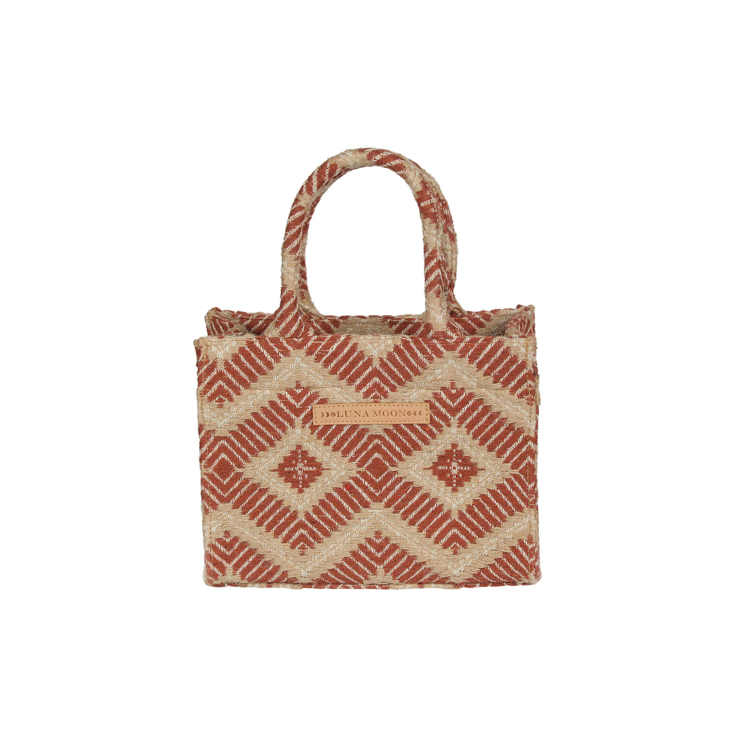 La Rambla Small Tote, terracotta