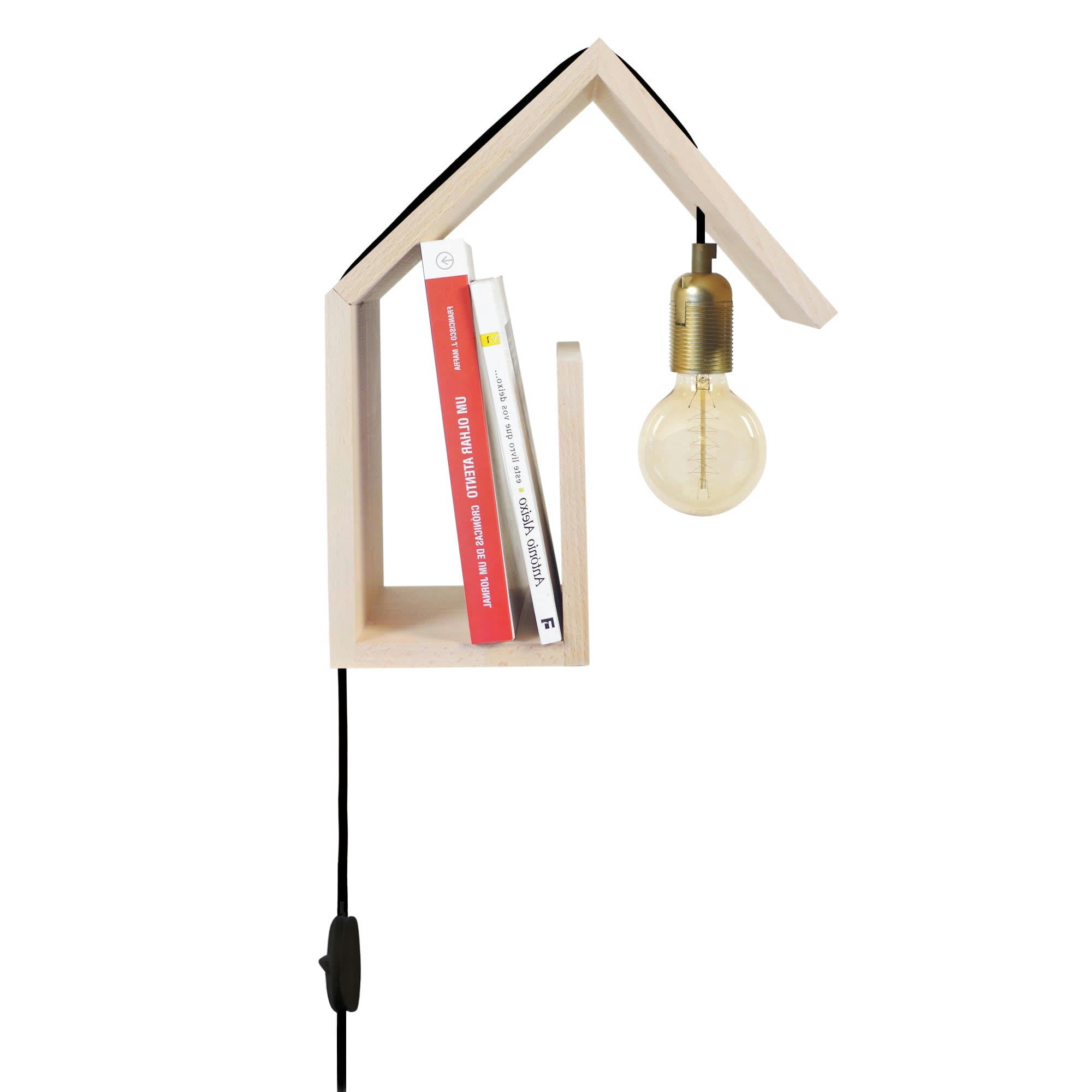 COTTAGE D - Applique bois naturel