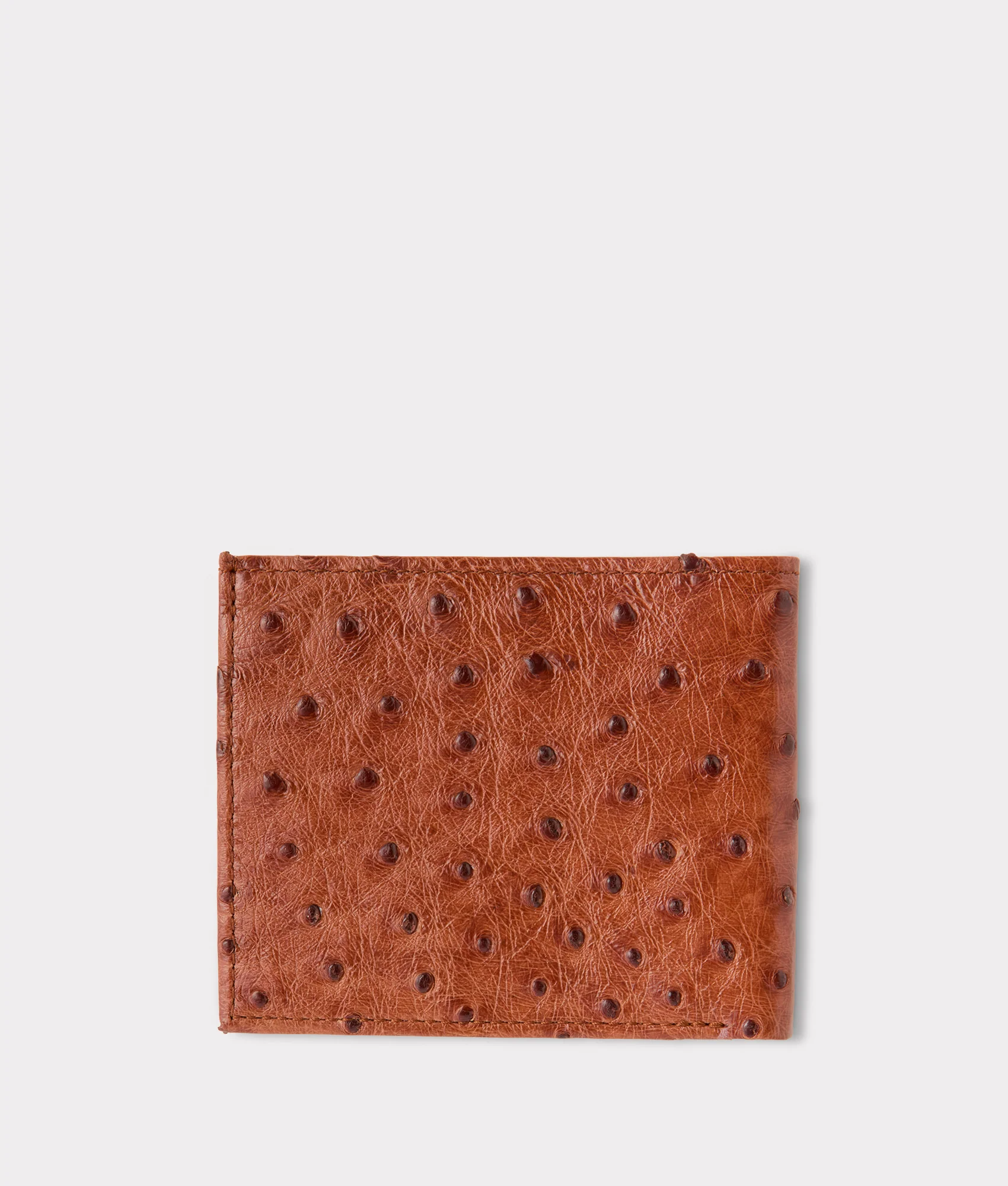 Hipster Wallet – Ostrich - Cognac