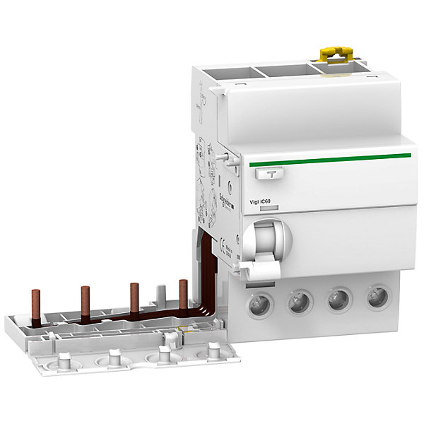 Bloc différentiel Vigi iC60 4P - 63A - 30 mA - Type AC - 400-415V