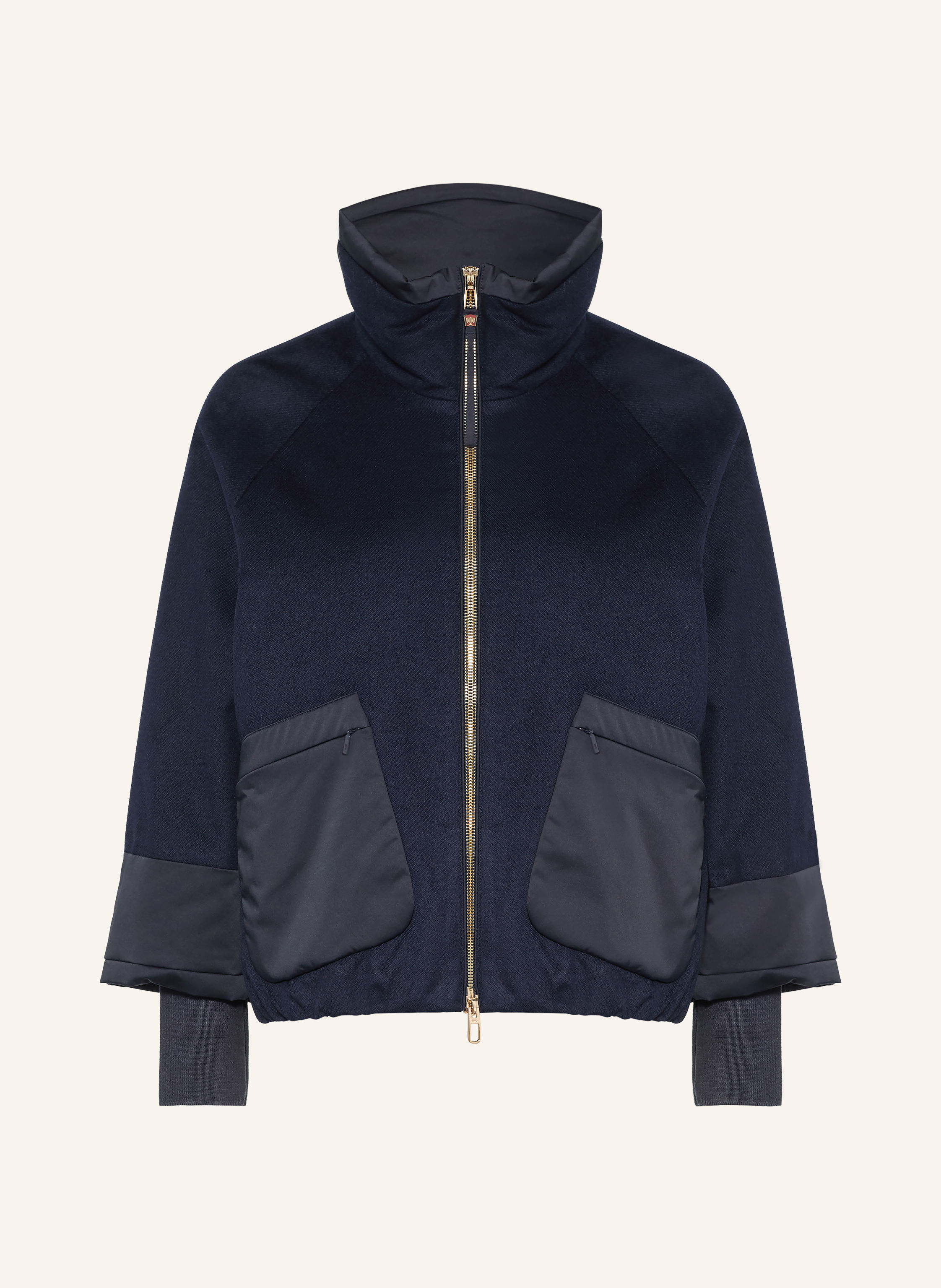 DUNO Lightweight-Daunenjacke MURIEL im Materialmix
