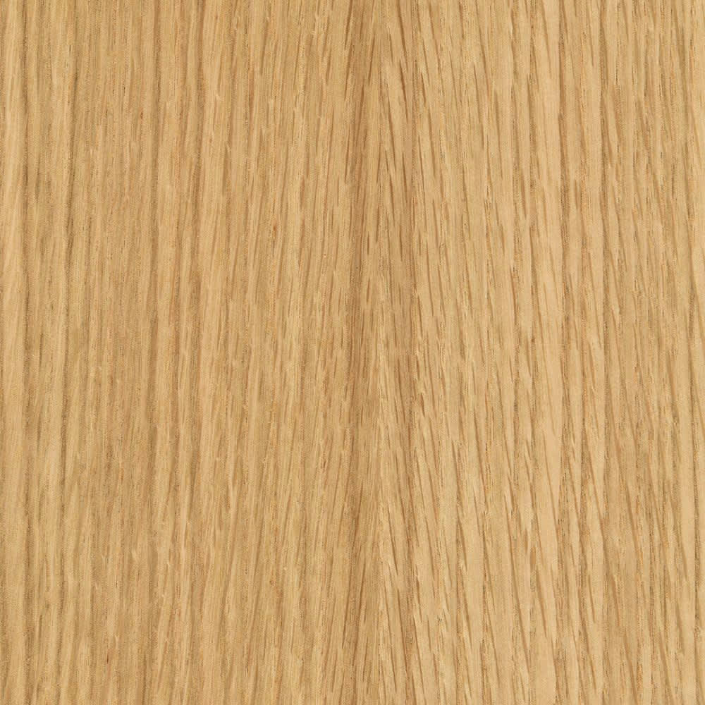 EDGE - Buffet  placage chêne naturel et blanc laqué