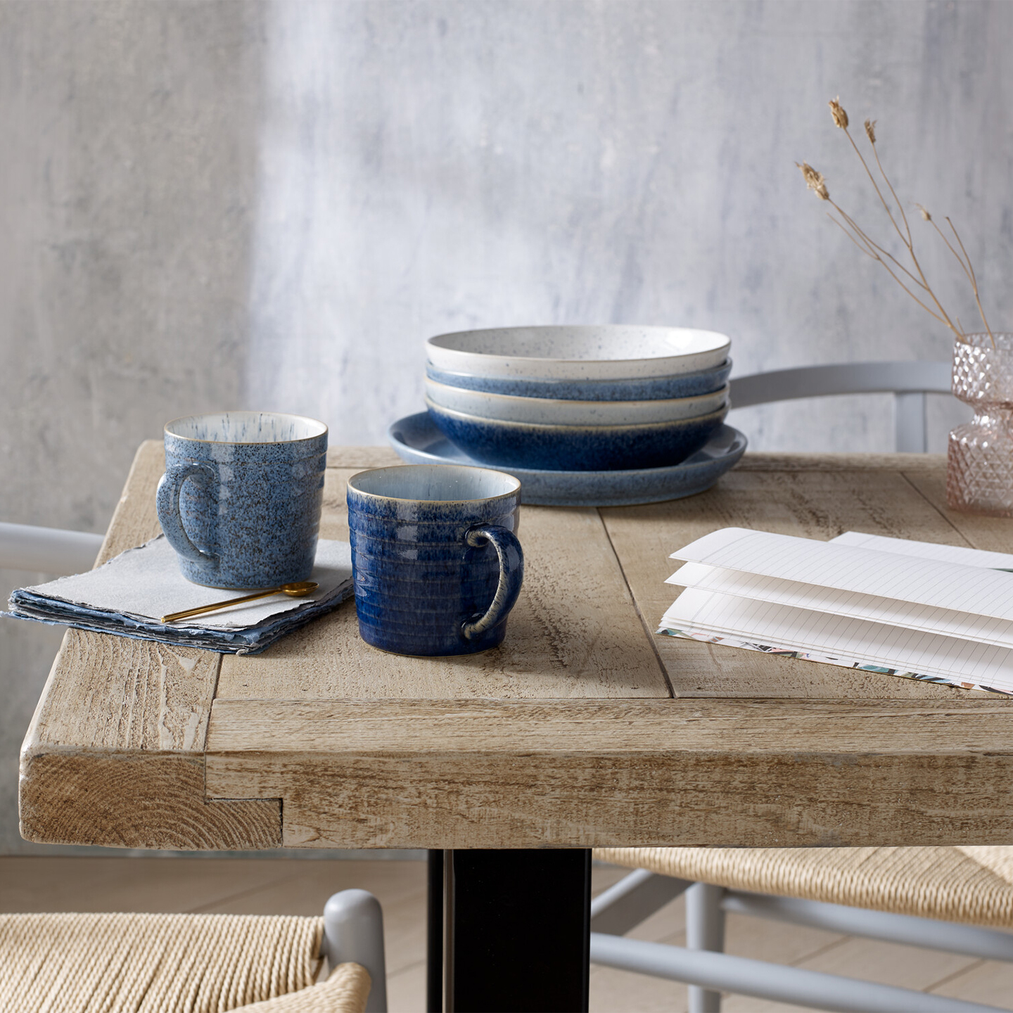 Studio Blue 4 Piece Pasta Bowl Set
