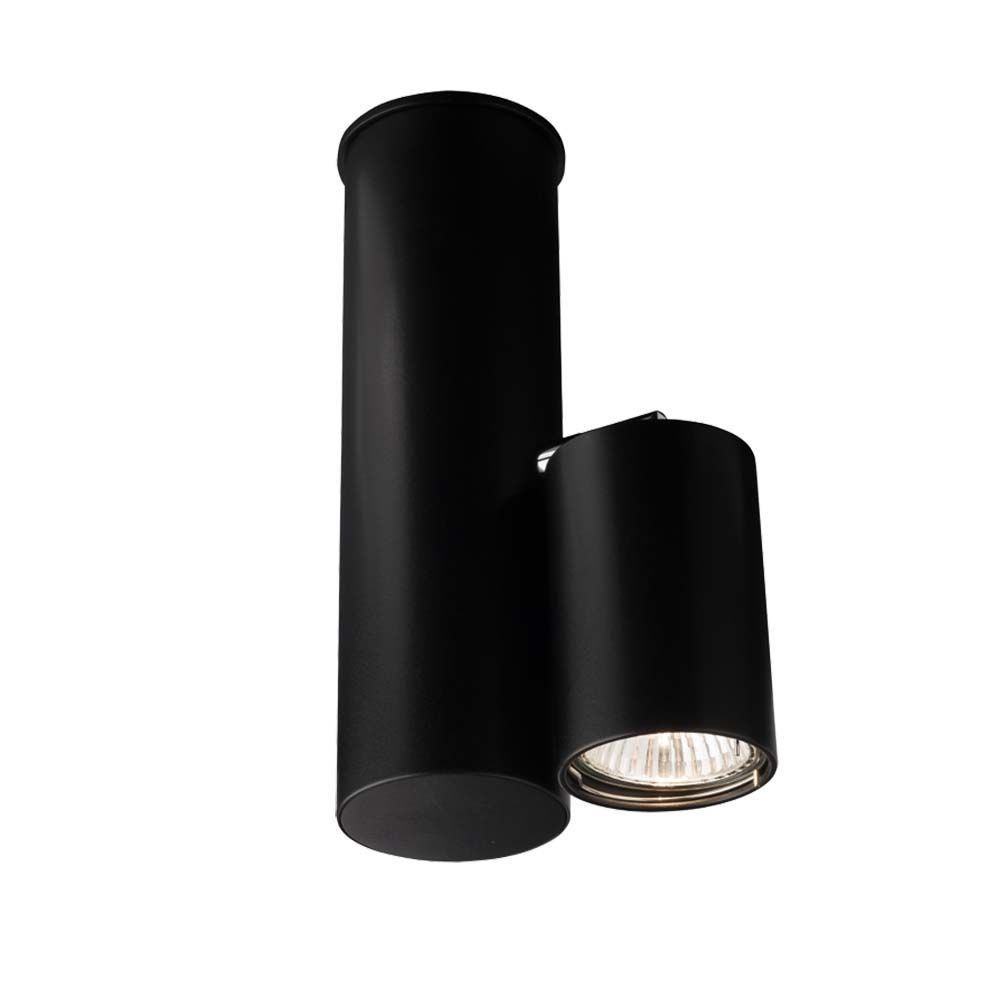 Spot reflektor okrągły czarny SHIMA 1xGU10x10W wym:20x19x6cm IP20 Shilo