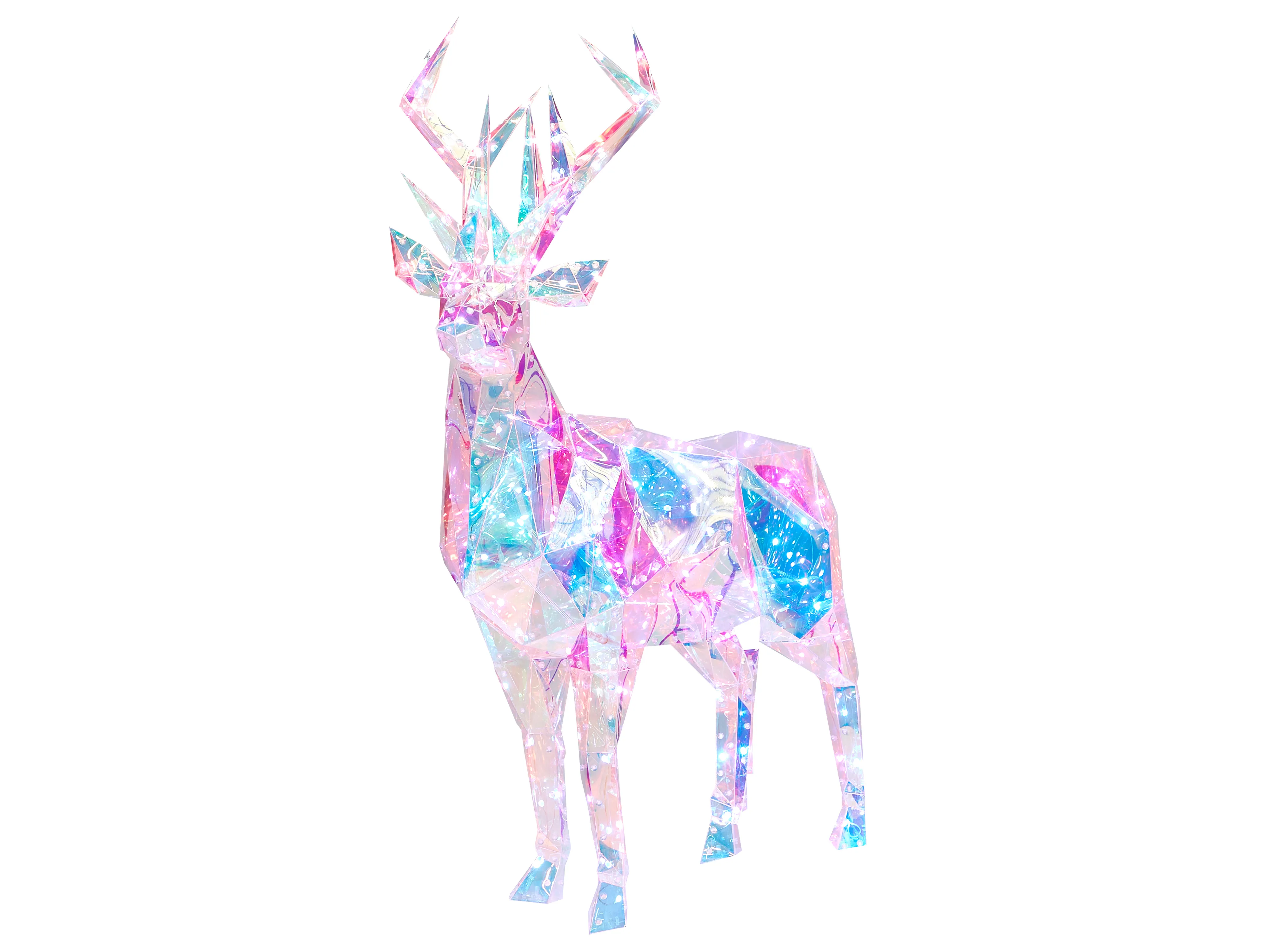 Outdoor Decoration LED POLARIS Reindeer 90 cm Multicolour