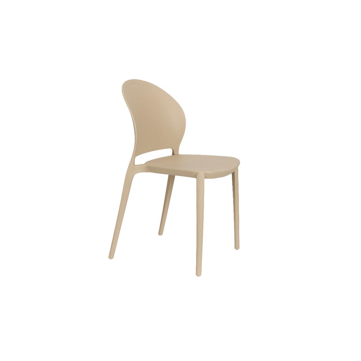(Set van 4) Puur - Don tuinstoel - beige