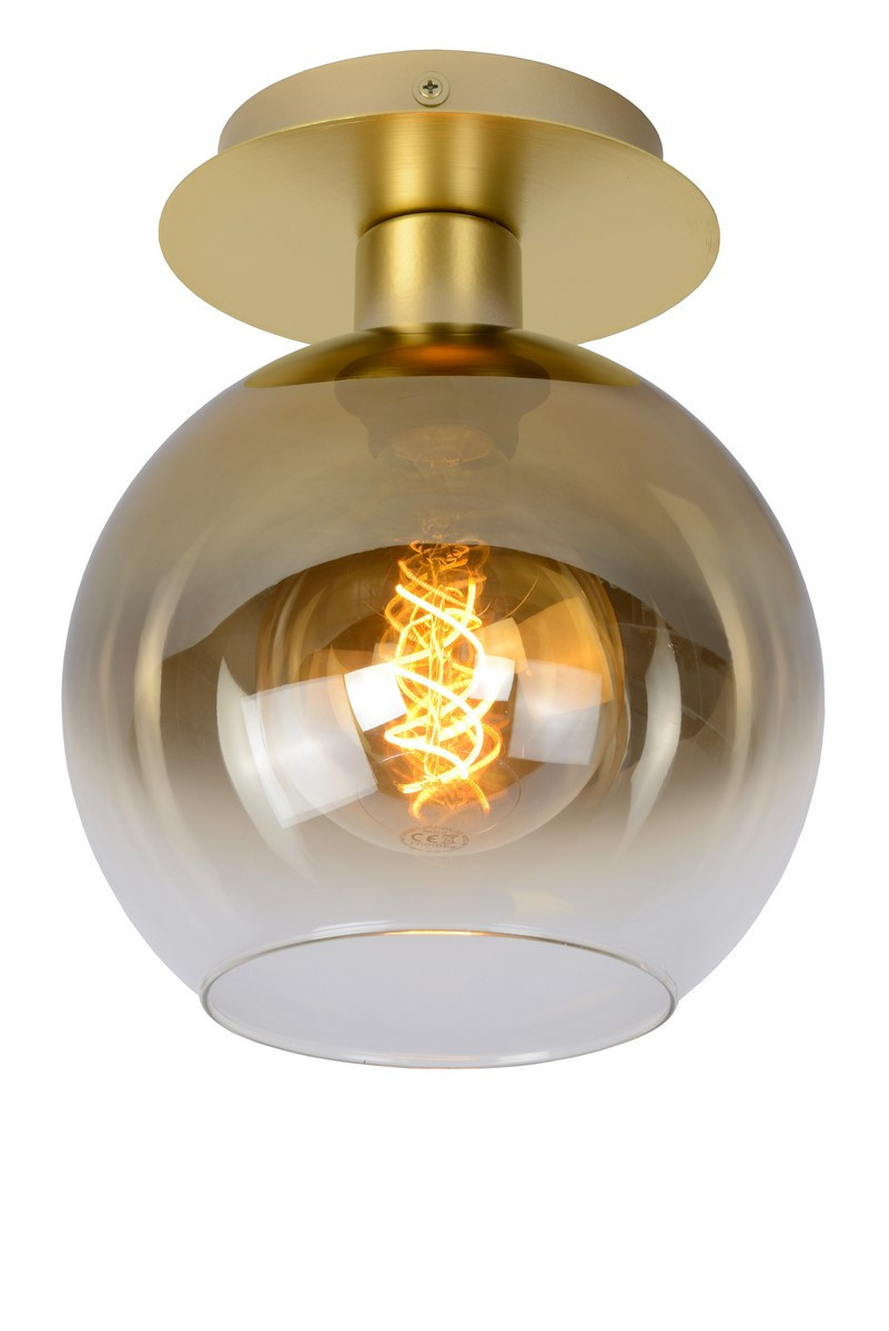 Lampa sufitowa złoty matowy MARIUS 1xE27x60W wym: 24,5x20x20 cm Lucide
