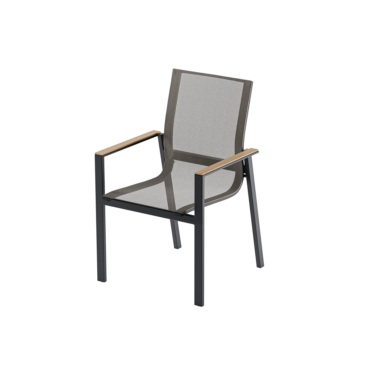 Krzesło ogrodowe aluminiowe BELLANTI Verona Luna Dark Grey