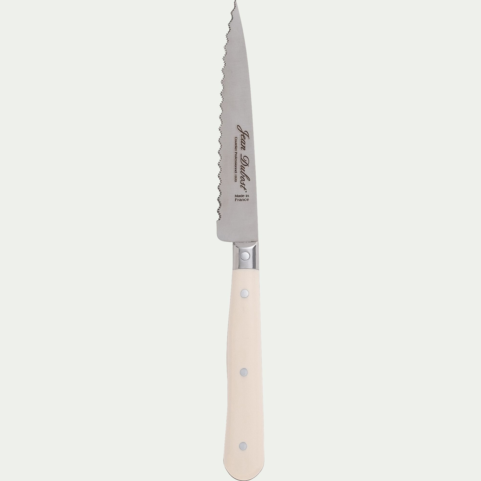SPARTE - Couteau à steak en inox - blanc