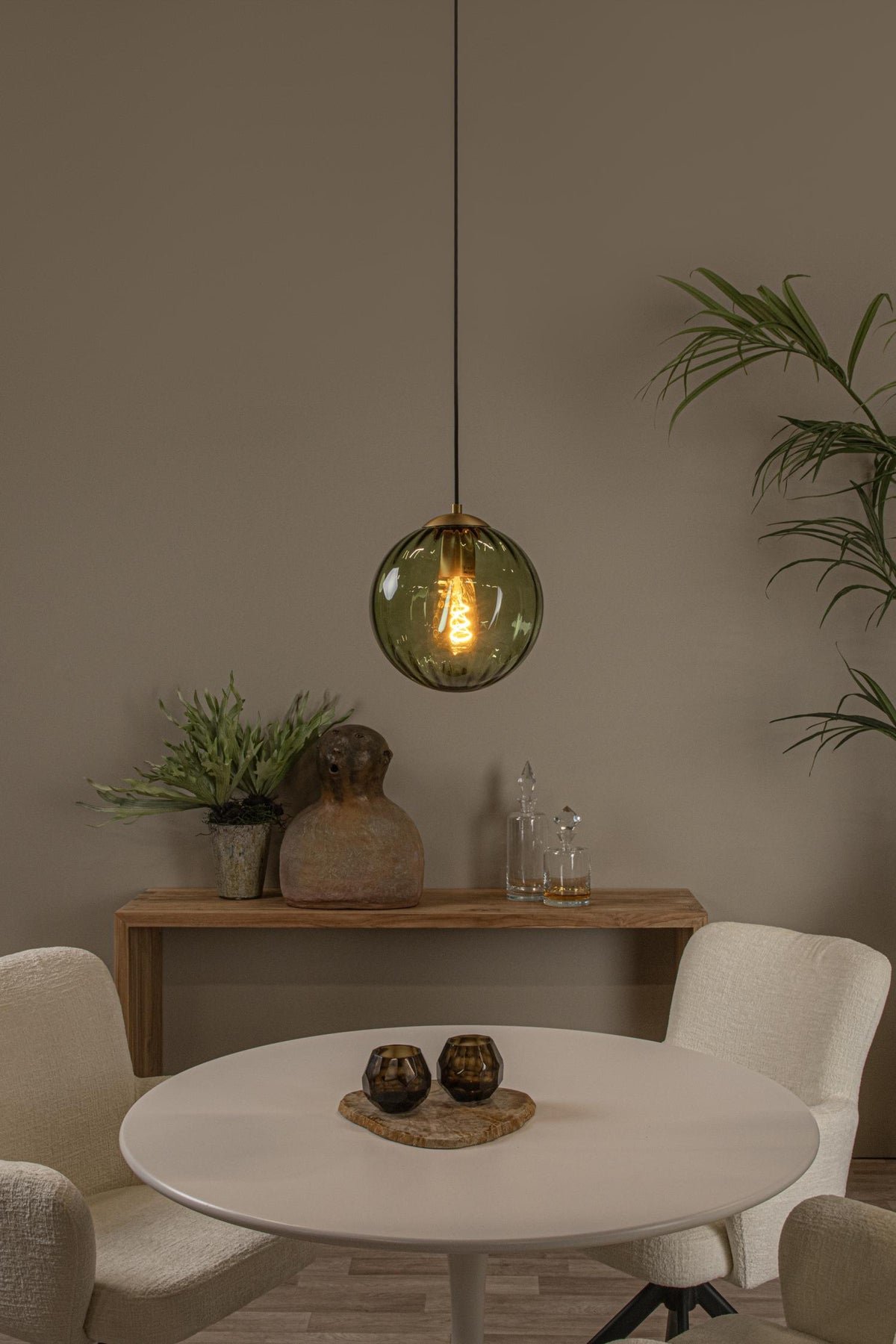 Lucide hanglamp MONSARAZ - 1xE27 - Groen