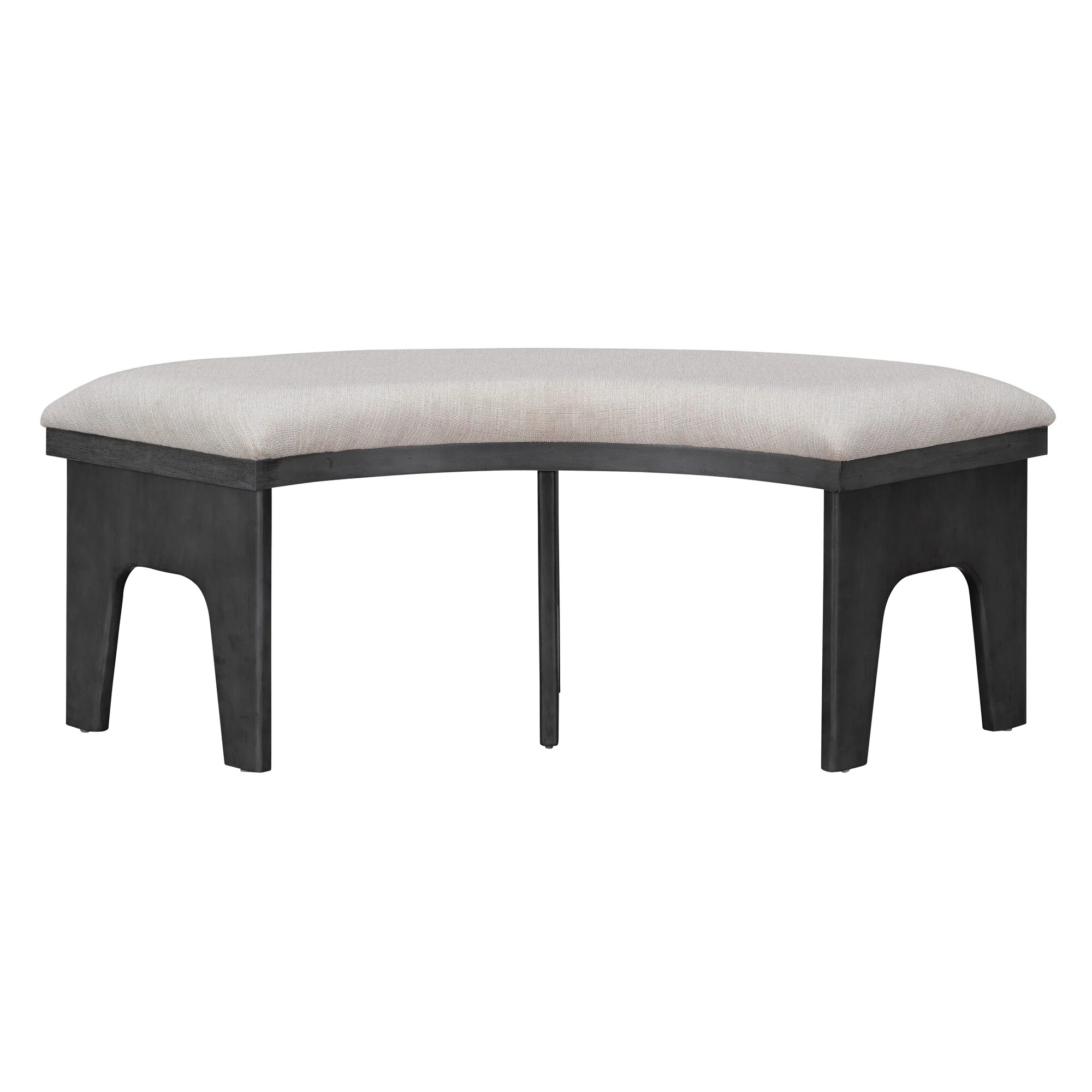 Rustic Style 5-piece Dining Set with Round Table, 3 Upholstered Chairs and Side Chairs