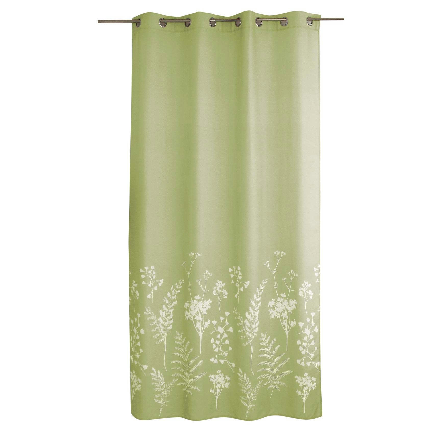 - Rideau d'ameublement aux impressions florales