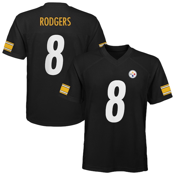 Aaron Rodgers Pittsburgh Steelers Outerstuff Preschool Replica Player Jersey - Black