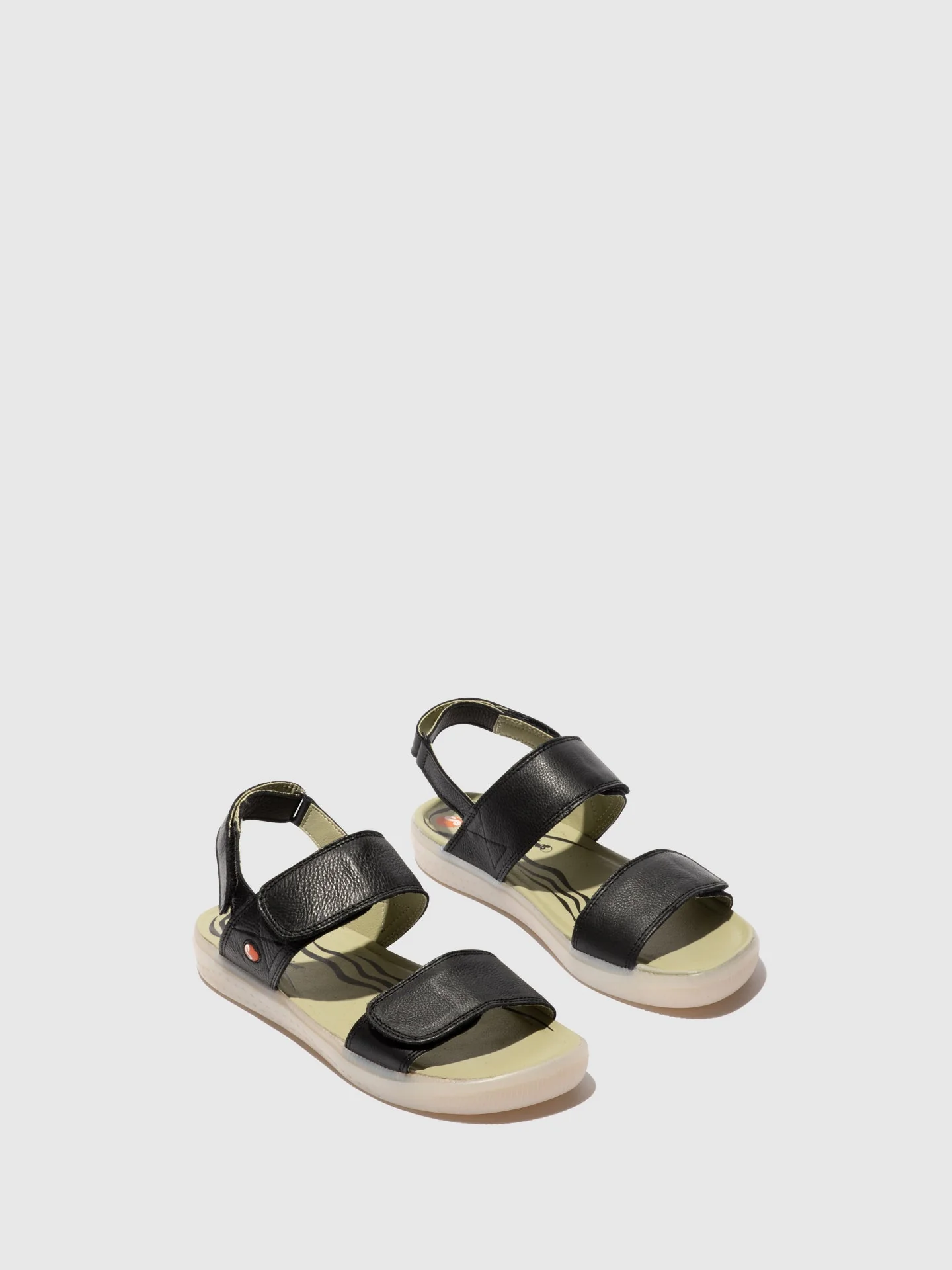 Velcro Sandals INDU753SOF BLACK