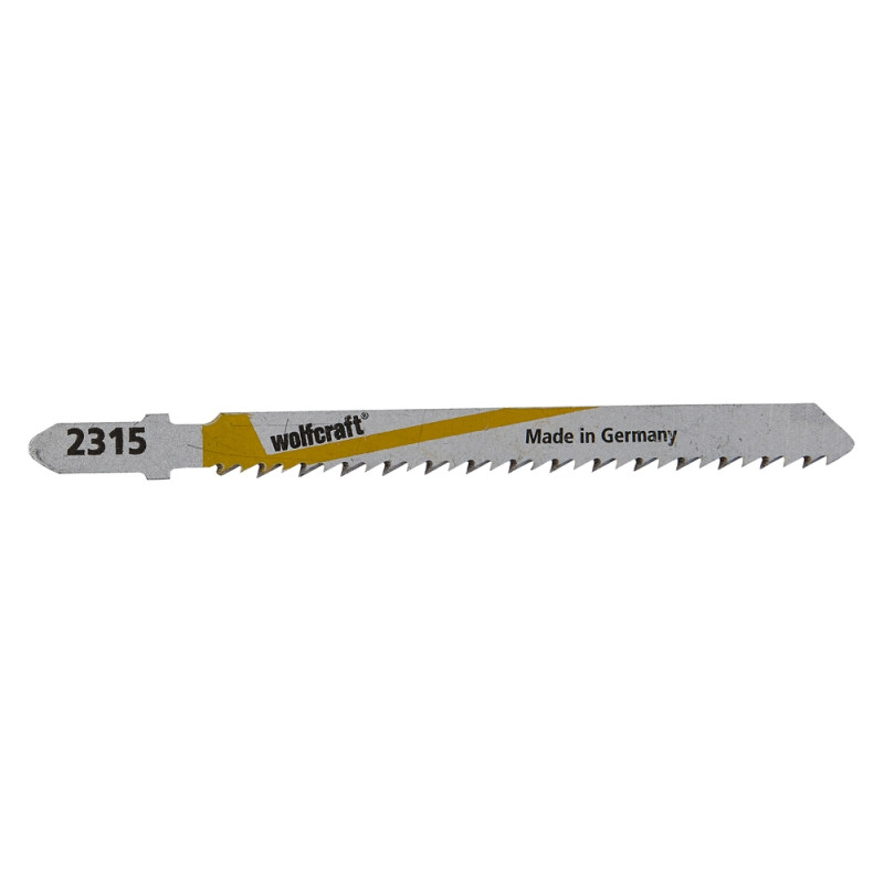 Lame de scie sauteuse pour coupes nettes et précises 100 mm 2 pièces WOLFCRAFT