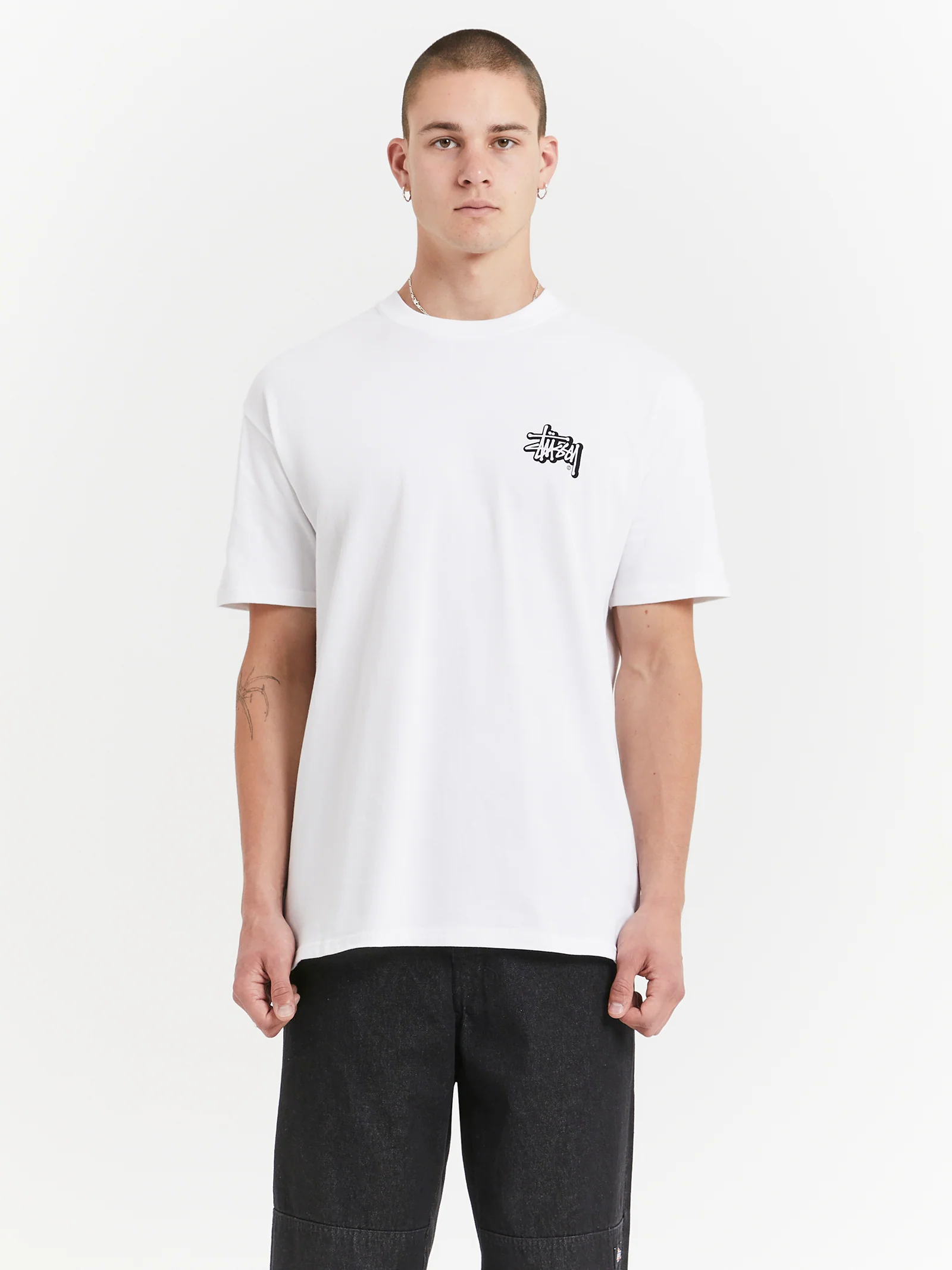 Solid Offset Graffiti Heavyweight T-Shirt
